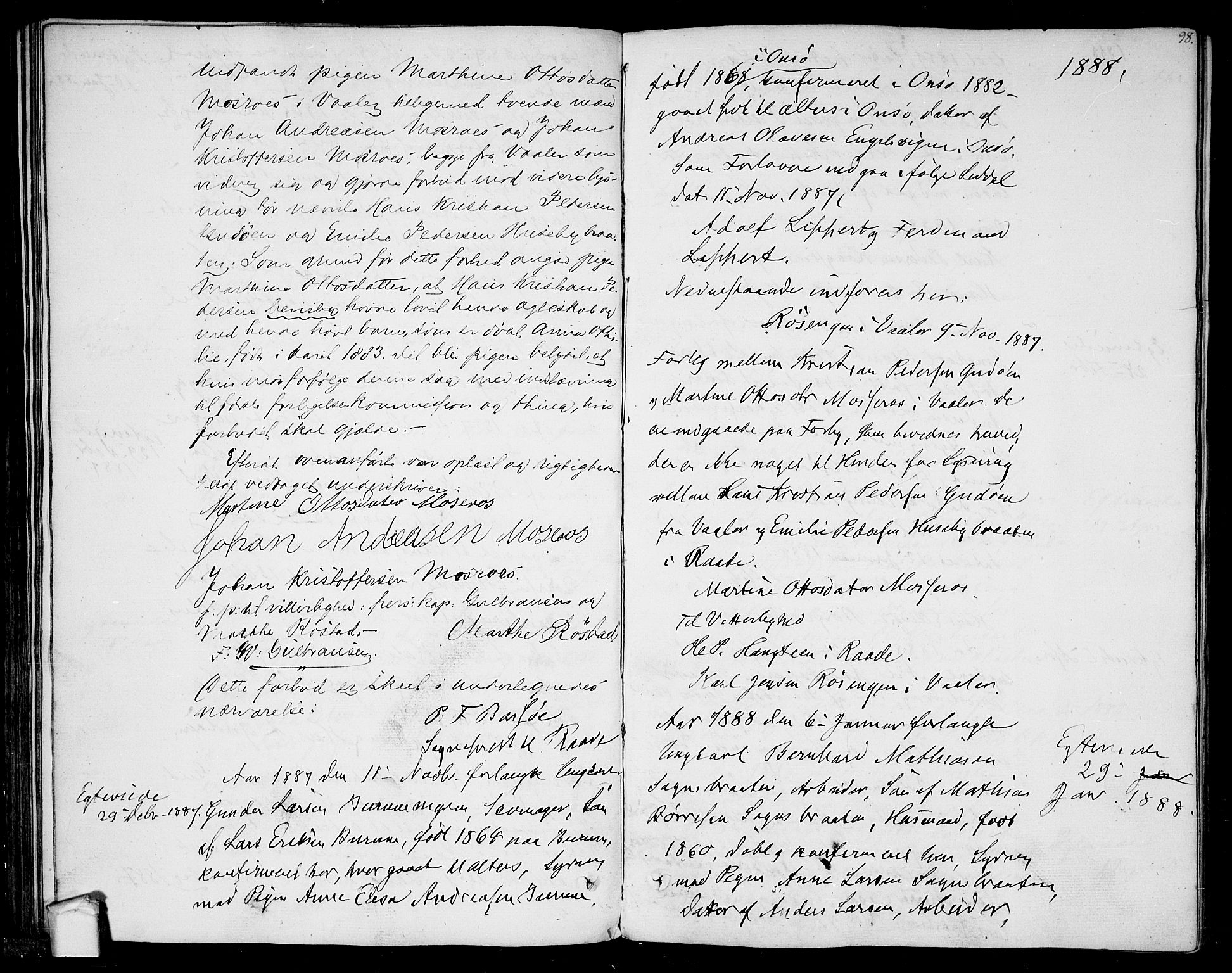 Råde prestekontor kirkebøker, AV/SAO-A-2009/F/Fa/L0003: Parish register (official) no. 3, 1806-1814, p. 98