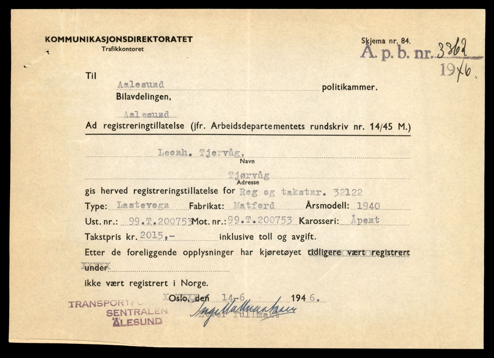 Møre og Romsdal vegkontor - Ålesund trafikkstasjon, AV/SAT-A-4099/F/Fe/L0032: Registreringskort for kjøretøy T 11997 - T 12149, 1927-1998, p. 1663