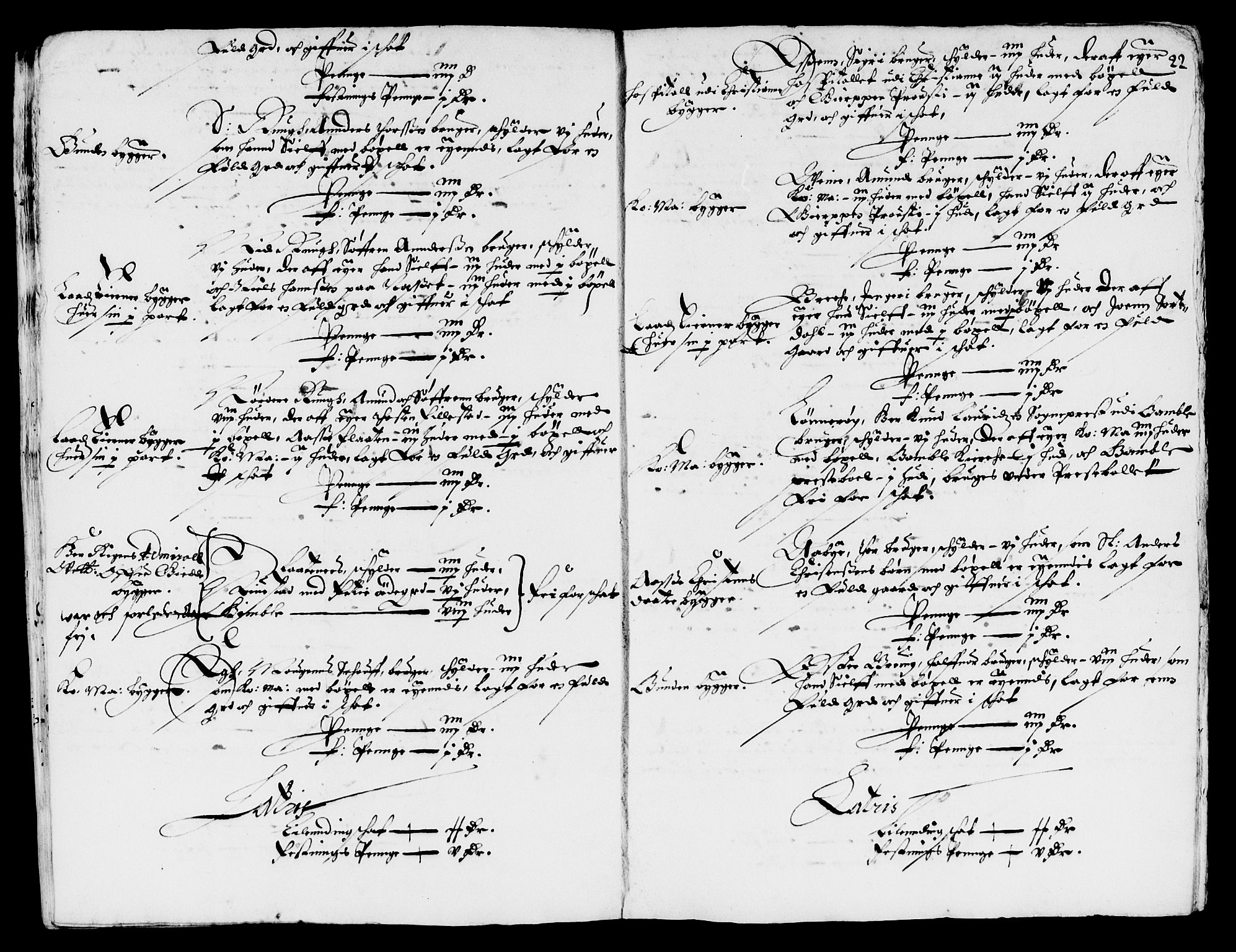 Rentekammeret inntil 1814, Reviderte regnskaper, Lensregnskaper, AV/RA-EA-5023/R/Rb/Rbp/L0041: Bratsberg len, 1654-1656