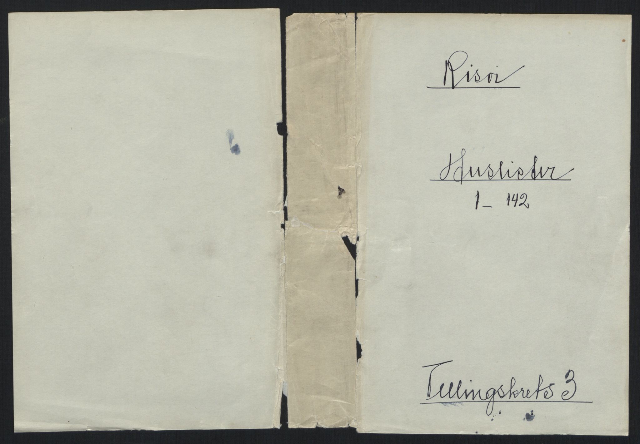 RA, 1891 census for 0901 Risør, 1891, p. 601