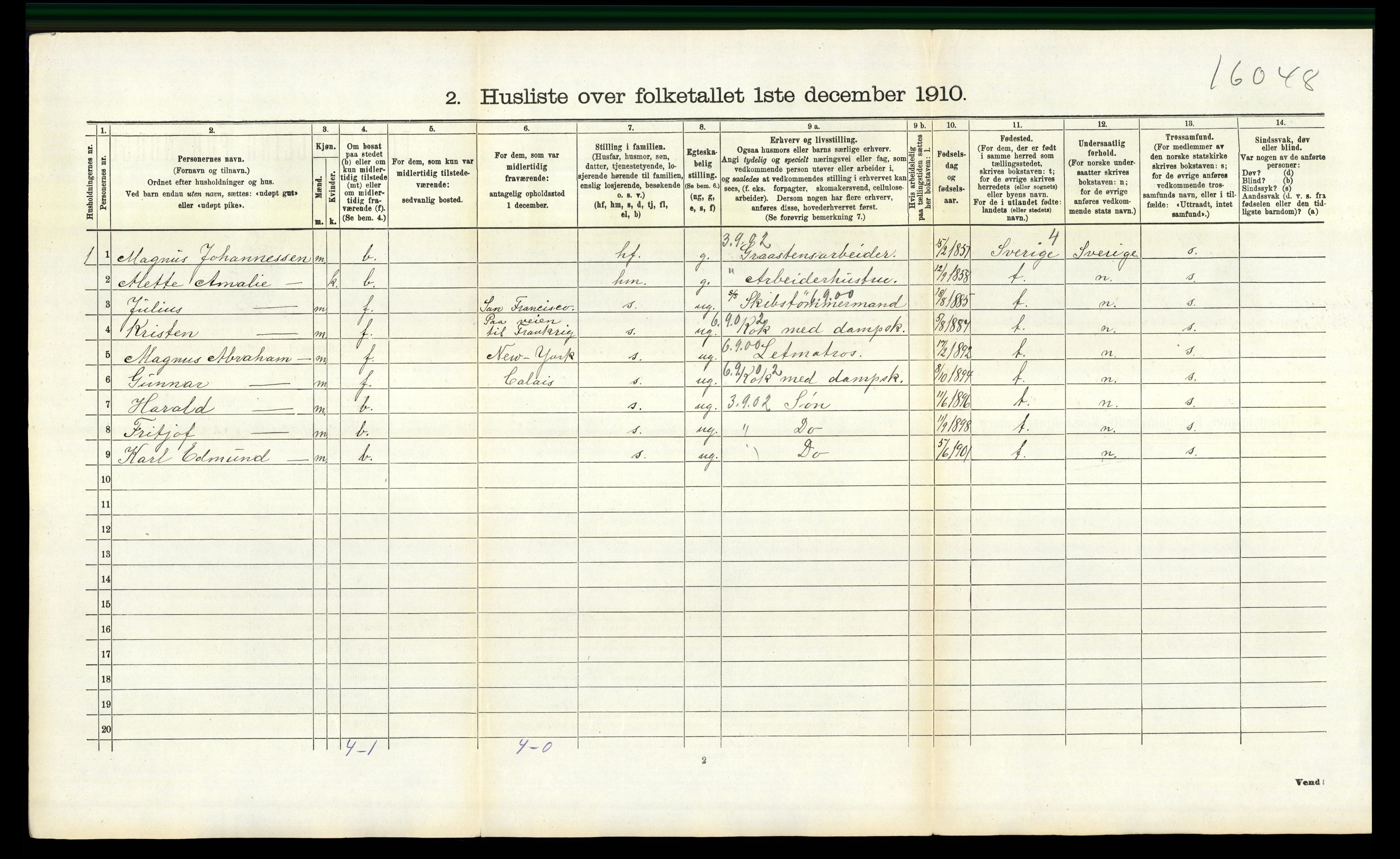 RA, 1910 census for Tjøme, 1910, p. 992