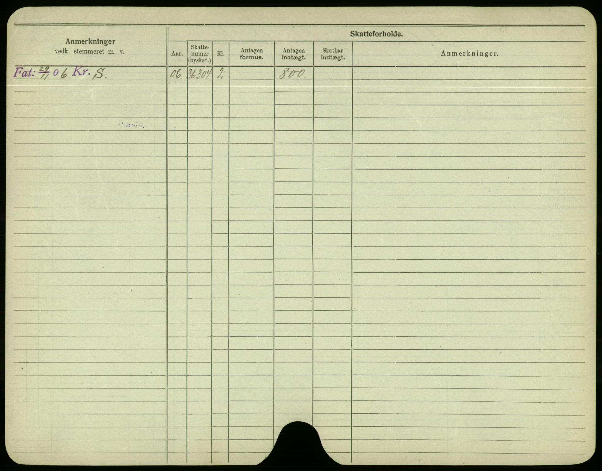 Oslo folkeregister, Registerkort, AV/SAO-A-11715/F/Fa/Fac/L0004: Menn, 1906-1914, p. 104b