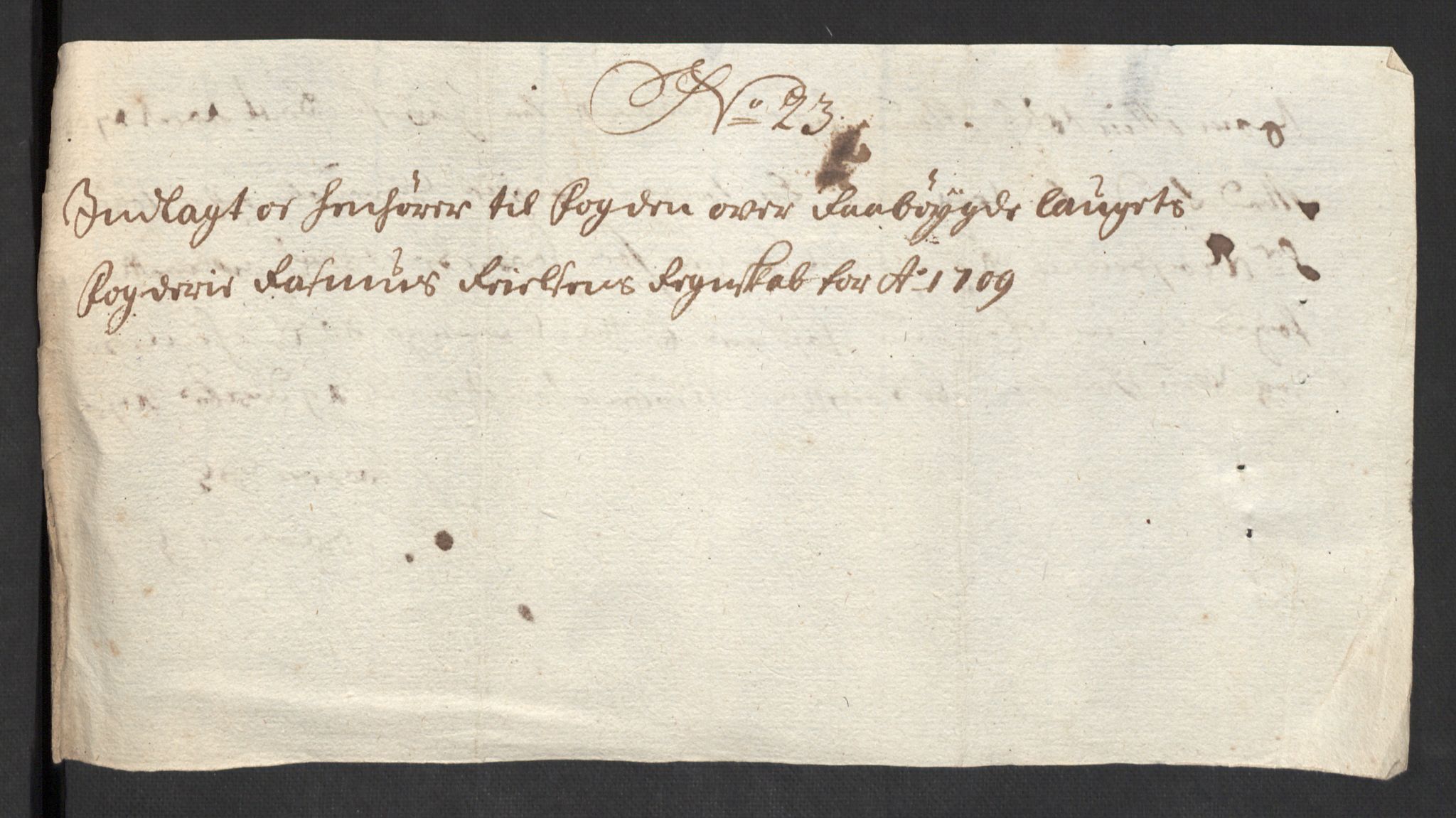 Rentekammeret inntil 1814, Reviderte regnskaper, Fogderegnskap, AV/RA-EA-4092/R40/L2449: Fogderegnskap Råbyggelag, 1709-1711, p. 93