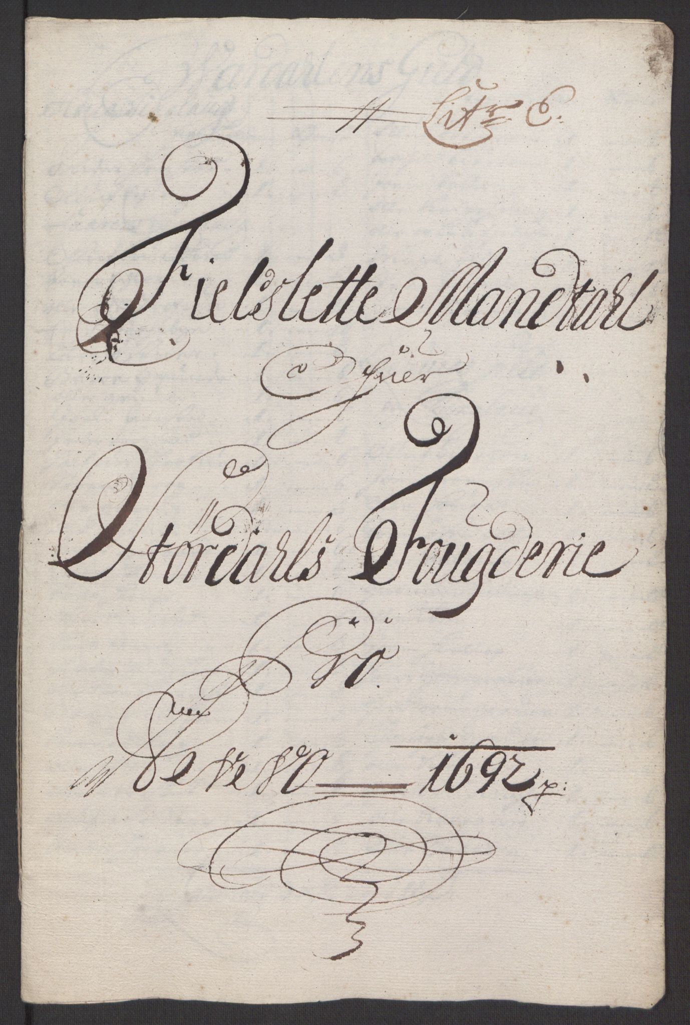 Rentekammeret inntil 1814, Reviderte regnskaper, Fogderegnskap, RA/EA-4092/R62/L4185: Fogderegnskap Stjørdal og Verdal, 1692, p. 97