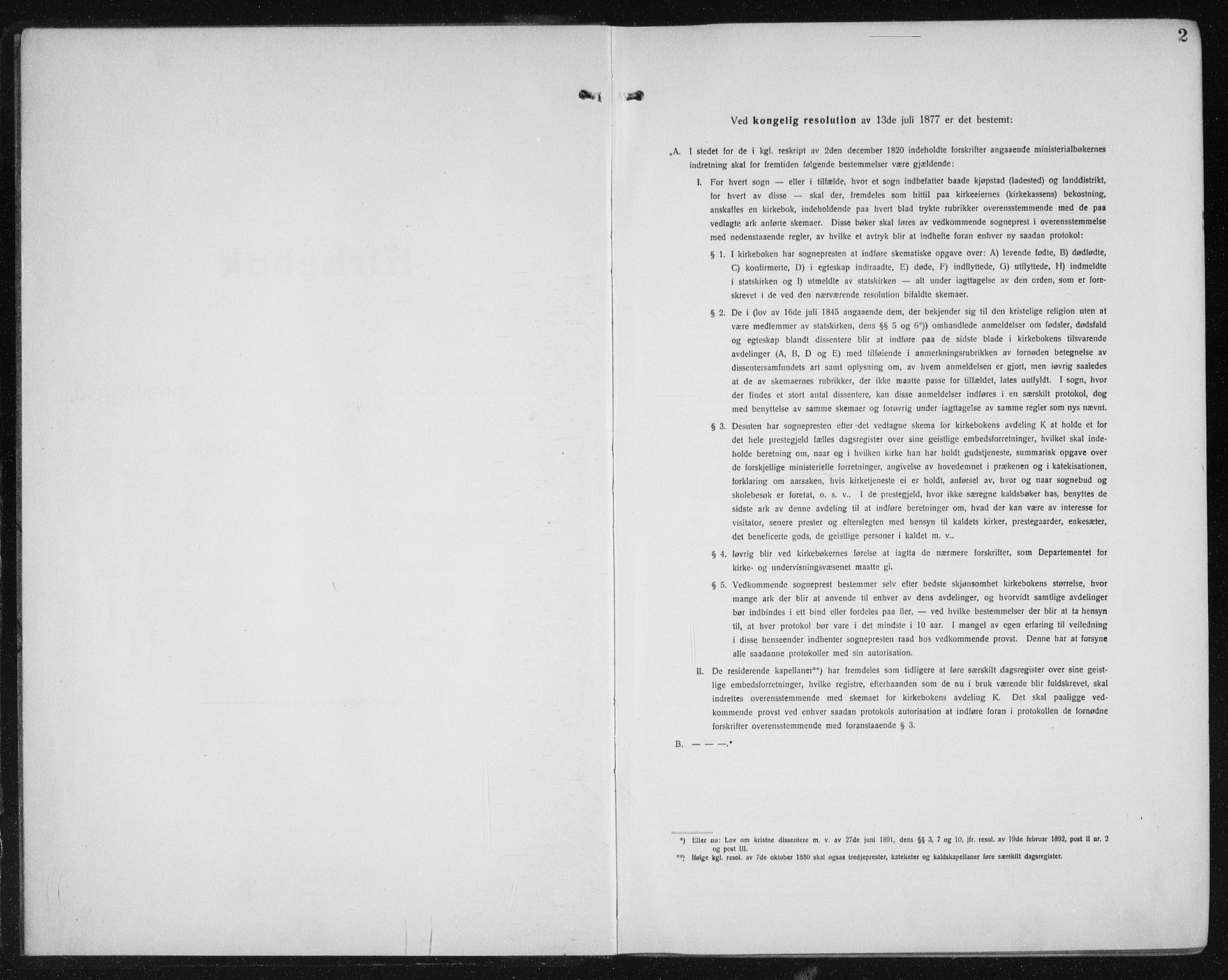 Ministerialprotokoller, klokkerbøker og fødselsregistre - Sør-Trøndelag, SAT/A-1456/605/L0259: Parish register (copy) no. 605C06, 1920-1937, p. 2