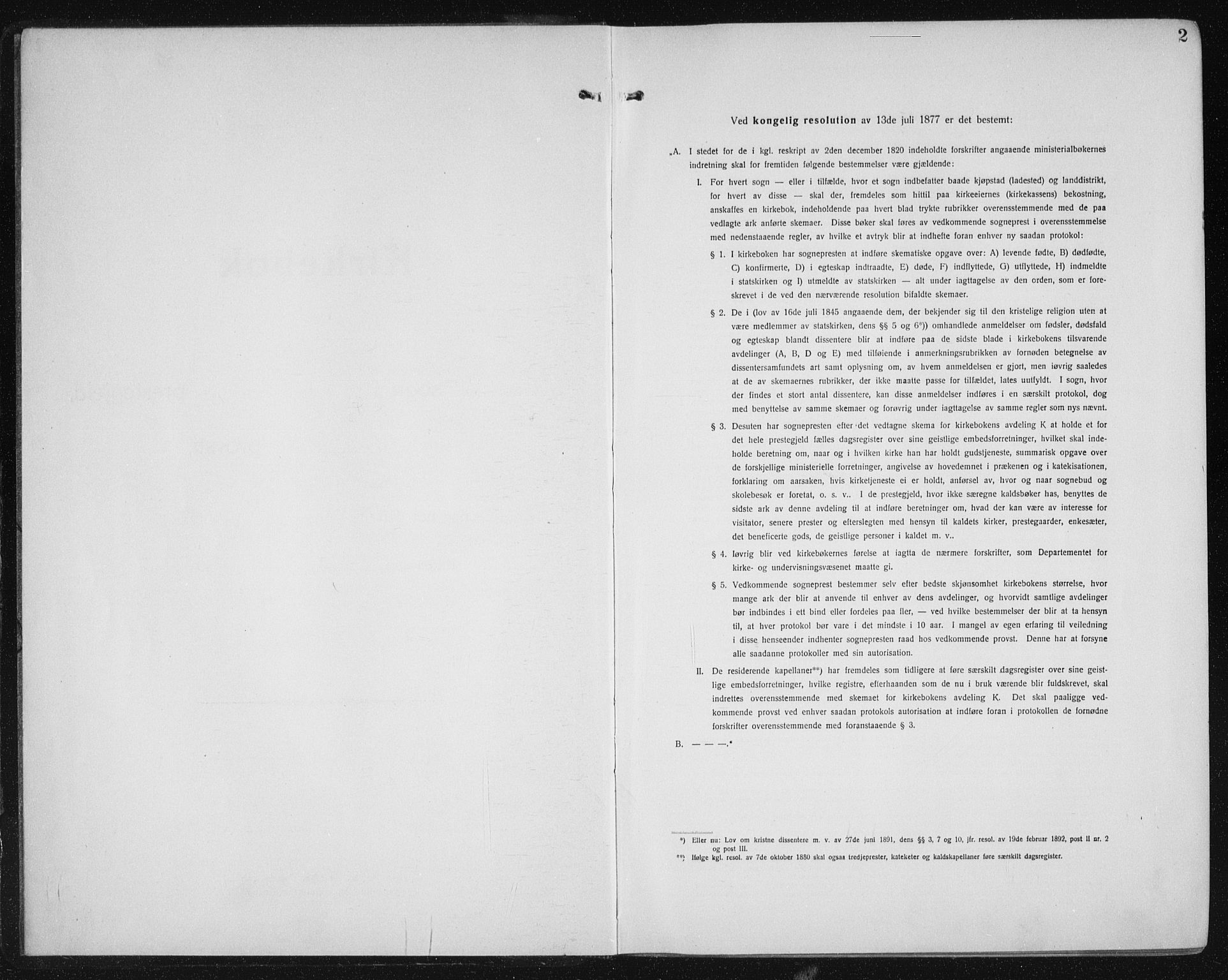 Ministerialprotokoller, klokkerbøker og fødselsregistre - Sør-Trøndelag, AV/SAT-A-1456/605/L0259: Parish register (copy) no. 605C06, 1920-1937, p. 2