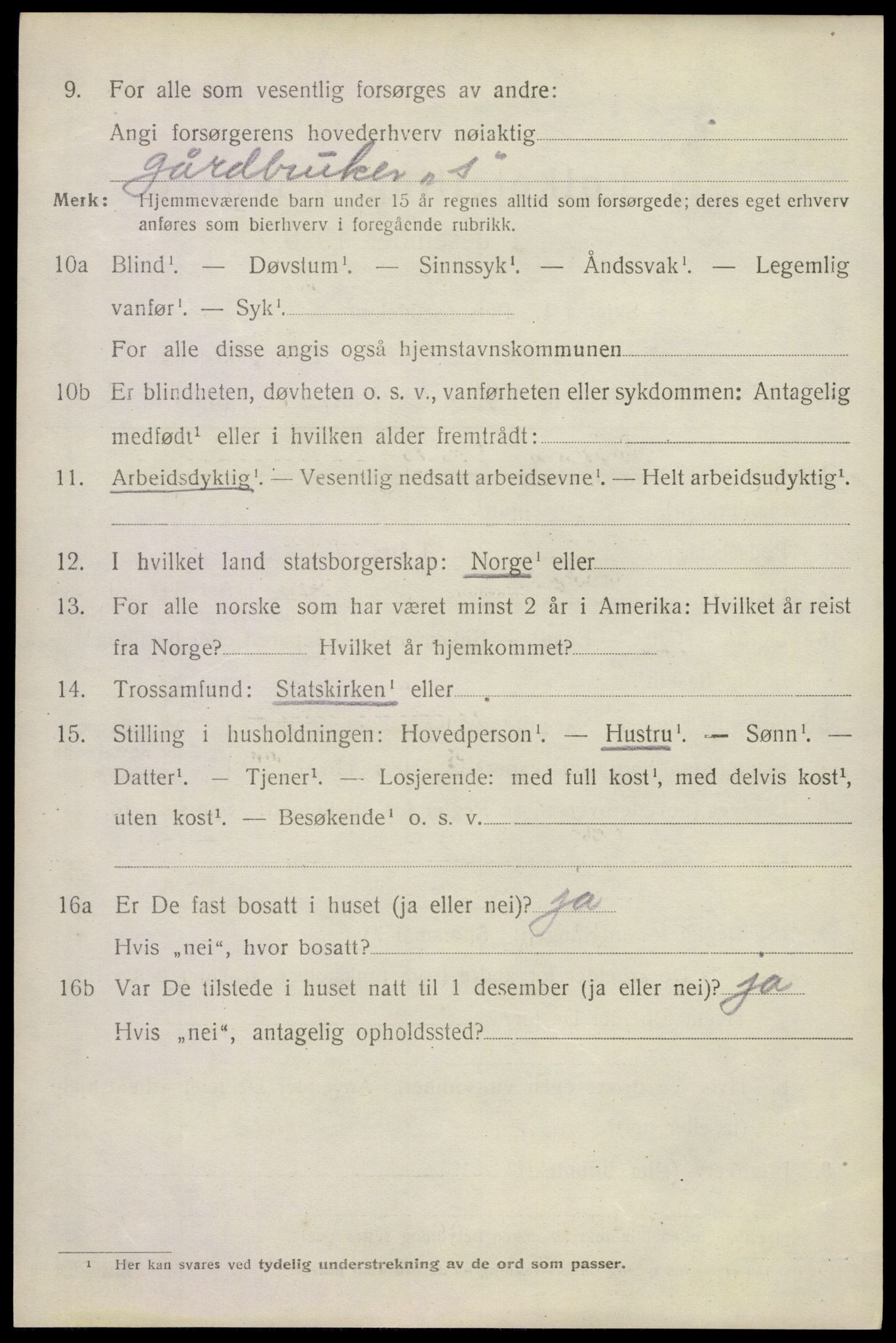 SAKO, 1920 census for Sem, 1920, p. 8022
