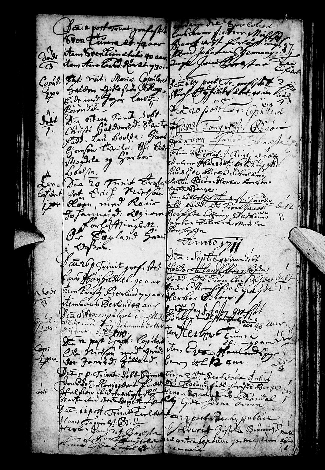 Os sokneprestembete, SAB/A-99929: Parish register (official) no. A 3, 1669-1760, p. 37