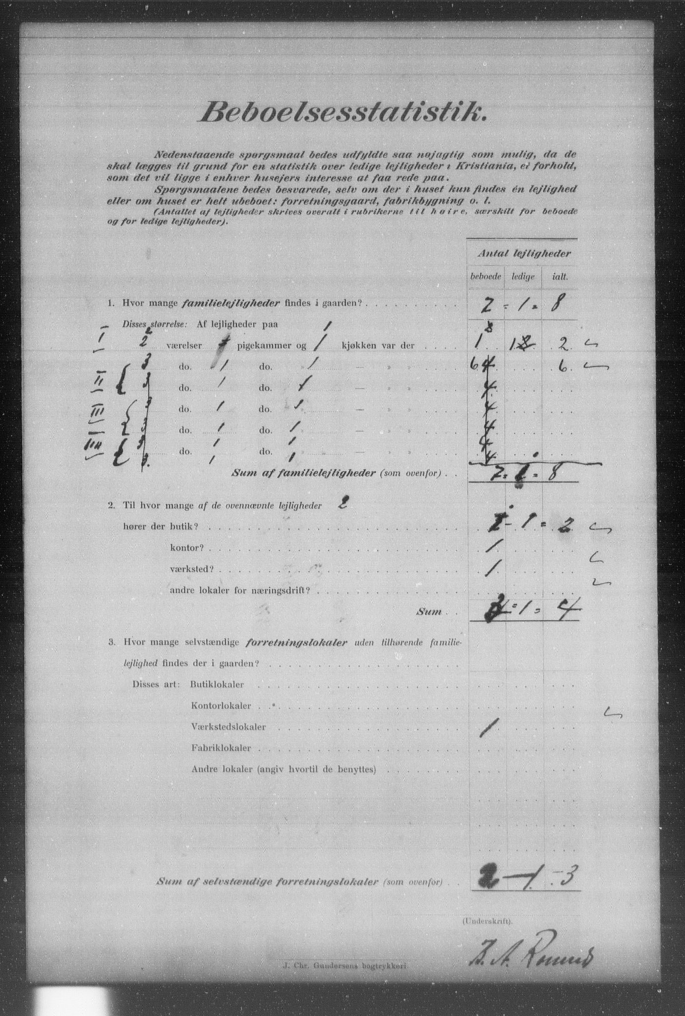 OBA, Municipal Census 1903 for Kristiania, 1903, p. 17589