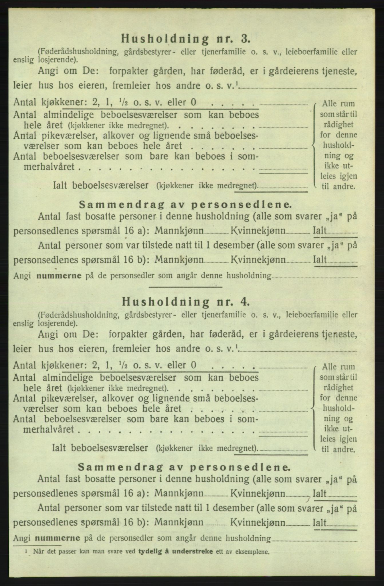 SAB, 1920 census for Kvinnherad, 1920, p. 1950