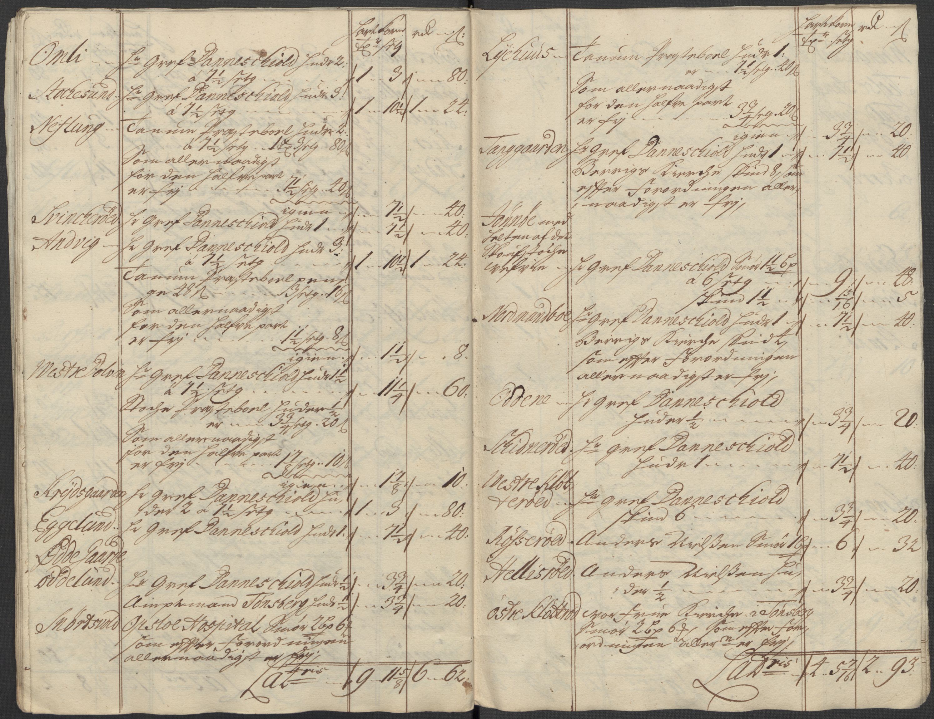 Rentekammeret inntil 1814, Reviderte regnskaper, Fogderegnskap, AV/RA-EA-4092/R33/L1985: Fogderegnskap Larvik grevskap, 1713, p. 240