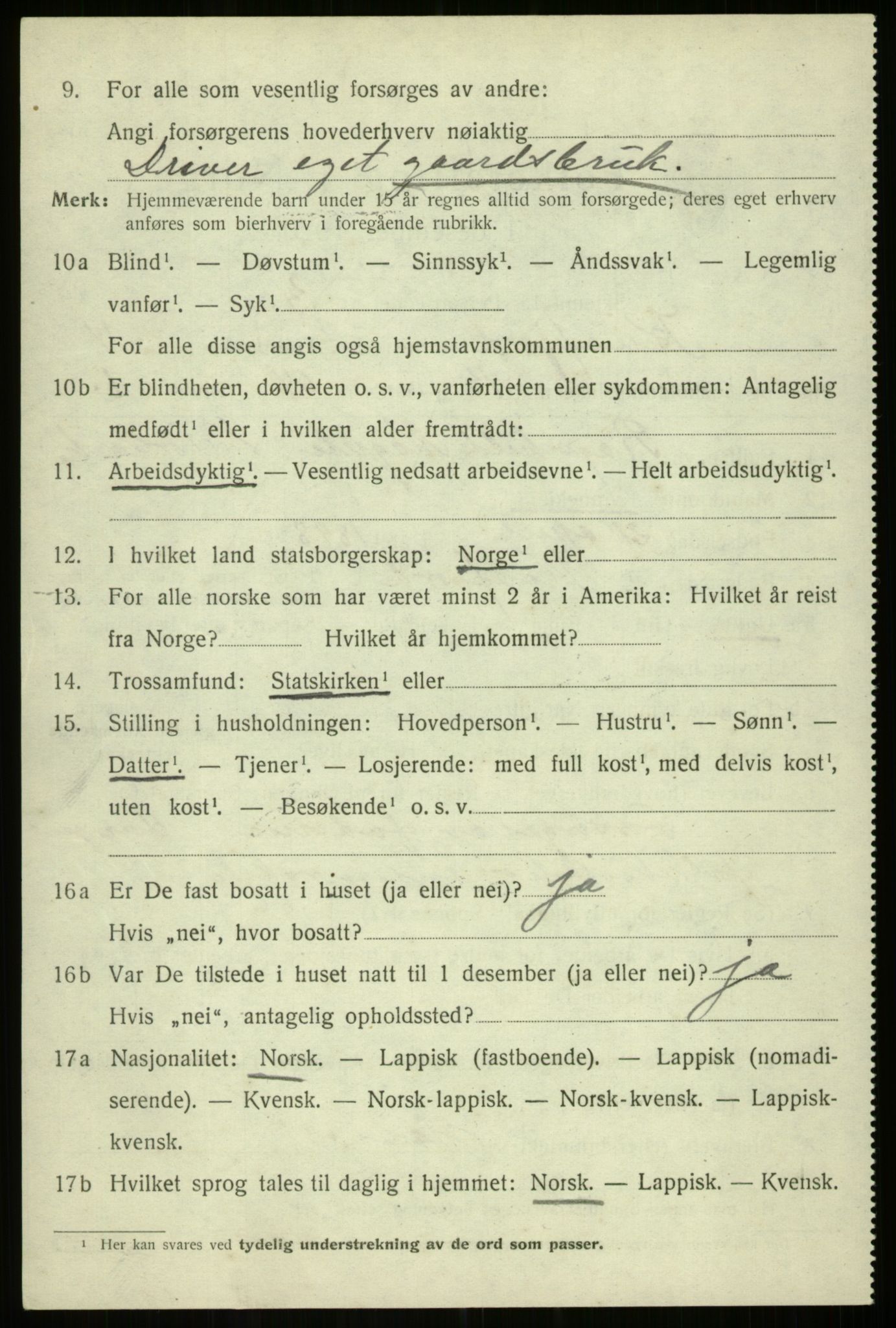 SATØ, 1920 census for Kvæfjord, 1920, p. 6832