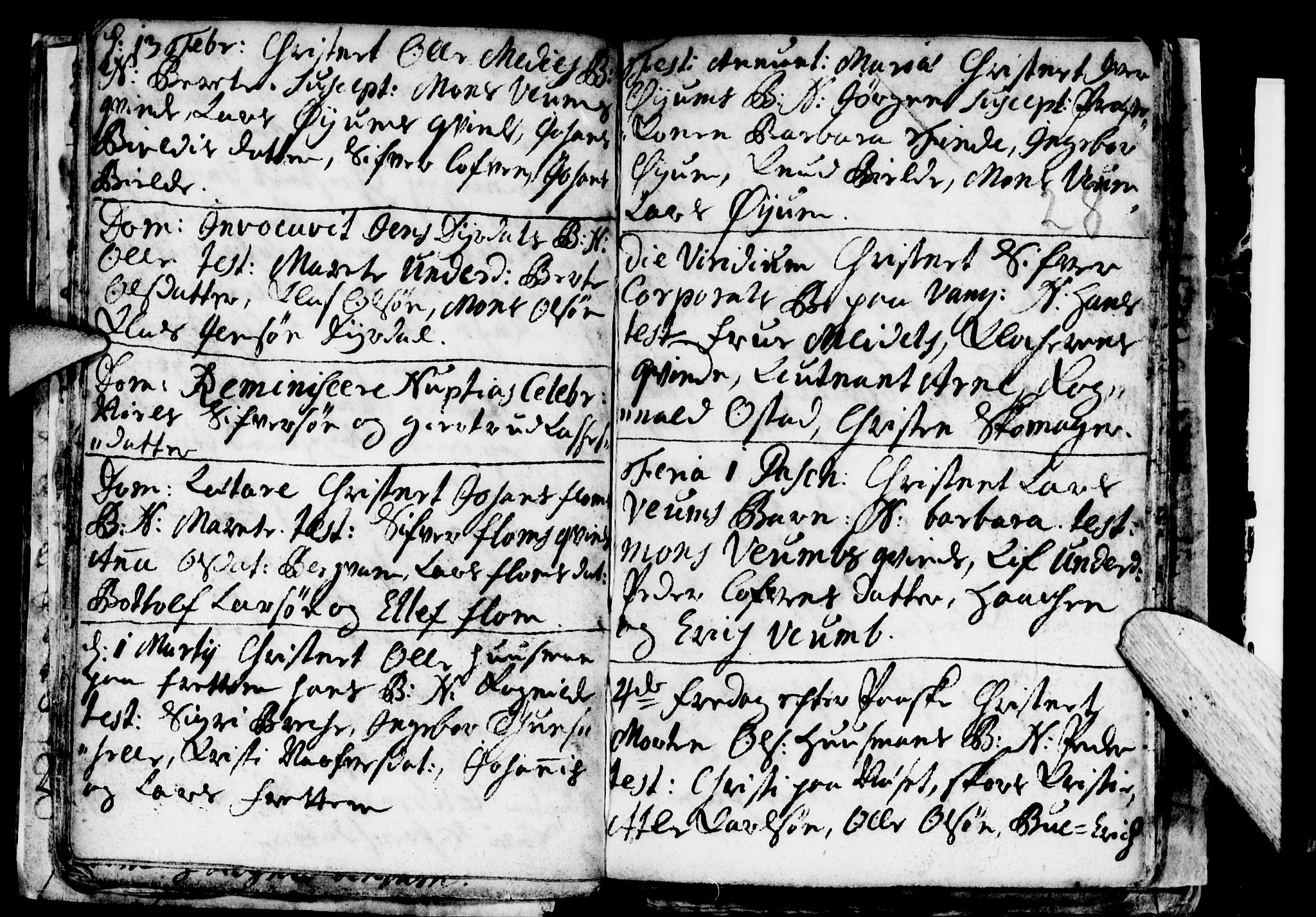 Aurland sokneprestembete, SAB/A-99937/H/Ha/Haa/L0001: Parish register (official) no. A 1, 1716-1734, p. 28