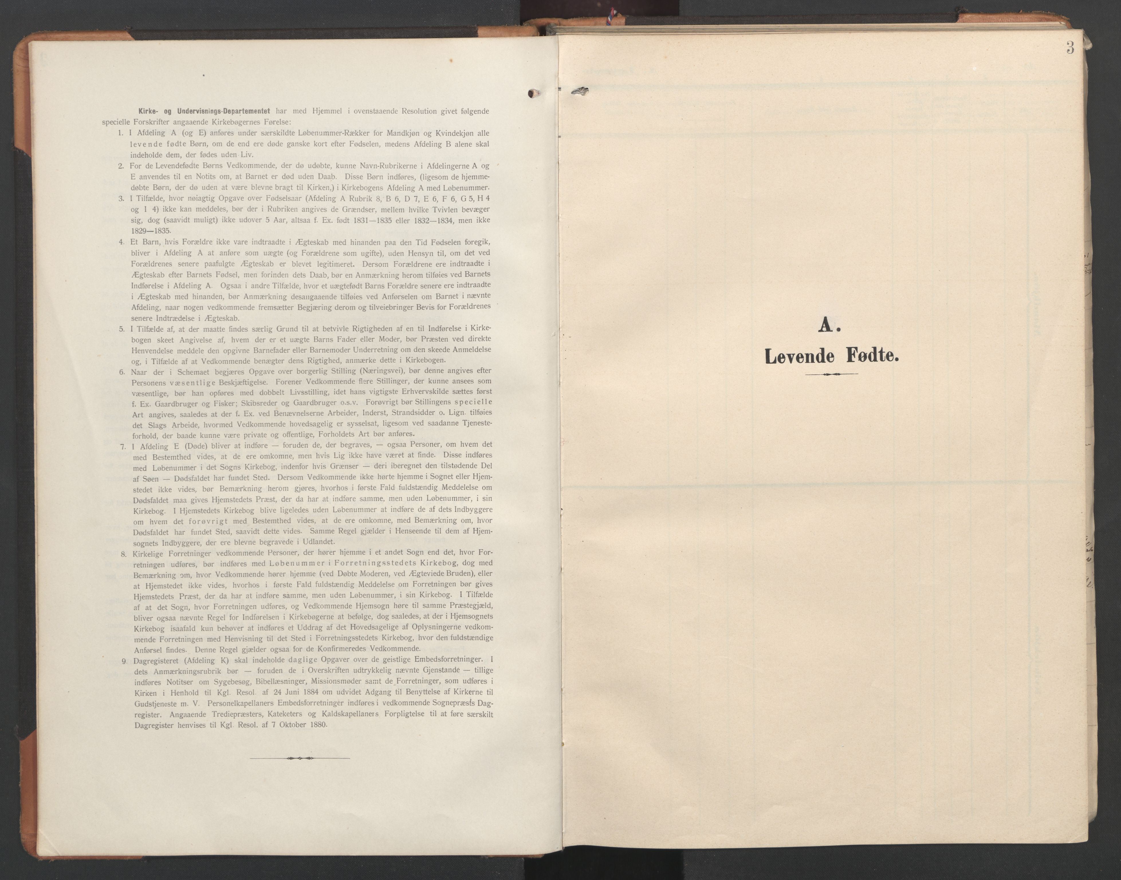 Ministerialprotokoller, klokkerbøker og fødselsregistre - Nord-Trøndelag, SAT/A-1458/746/L0455: Parish register (copy) no. 746C01, 1908-1933, p. 3