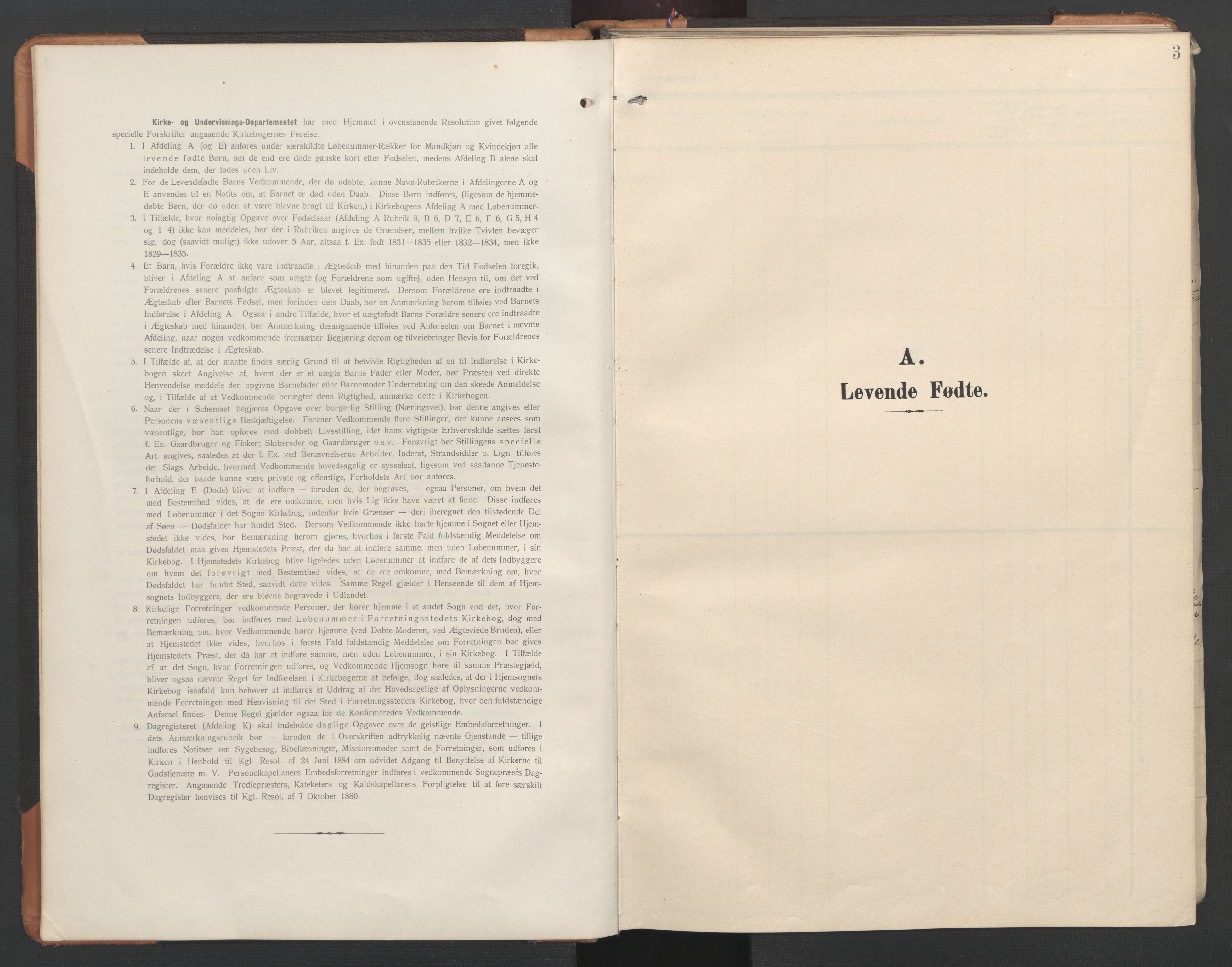 Ministerialprotokoller, klokkerbøker og fødselsregistre - Nord-Trøndelag, AV/SAT-A-1458/746/L0455: Parish register (copy) no. 746C01, 1908-1933, p. 3