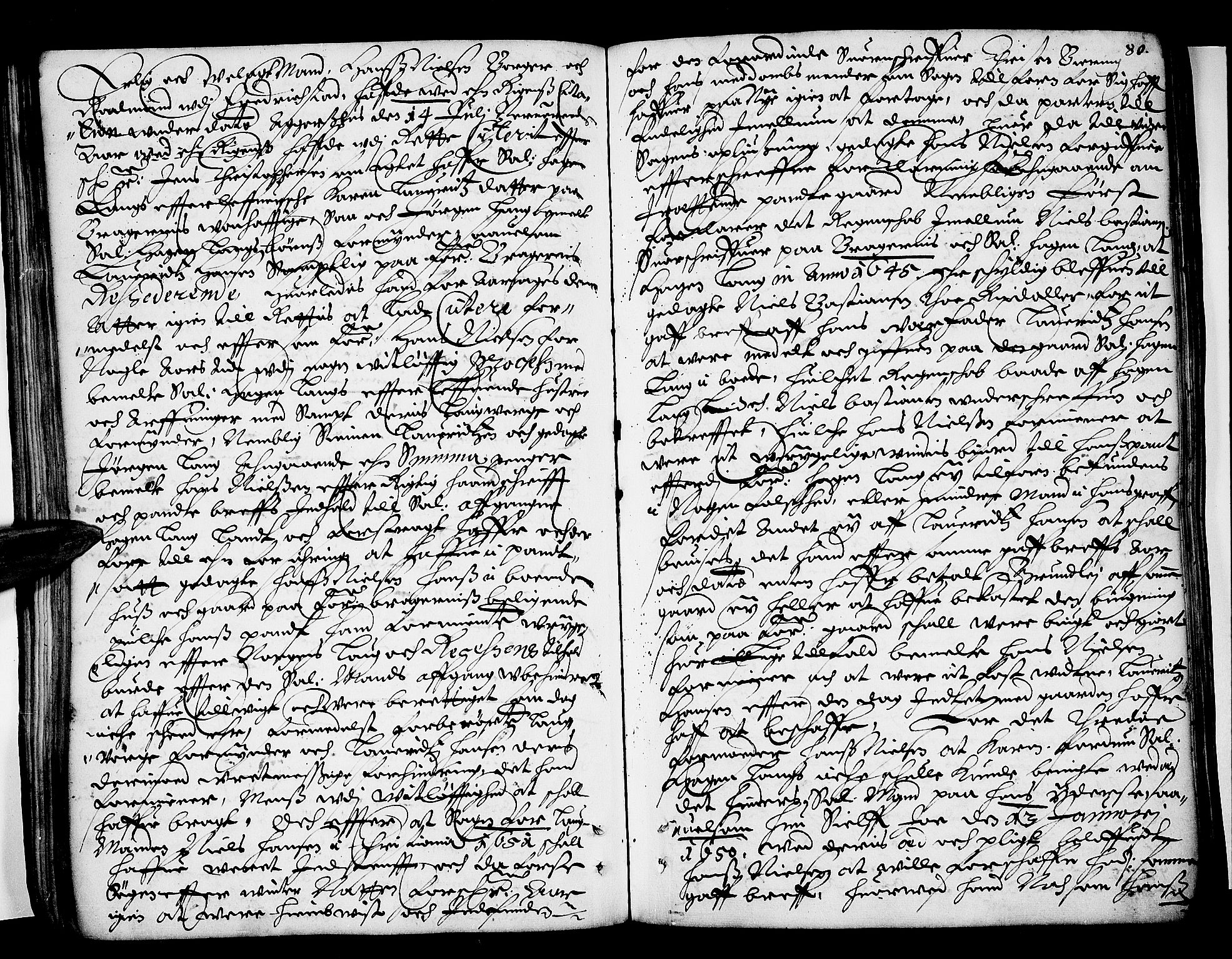 Eiker, Modum og Sigdal sorenskriveri, AV/SAKO-A-123/F/Fa/Faa/L0002: Tingbok, 1653-1657, p. 80