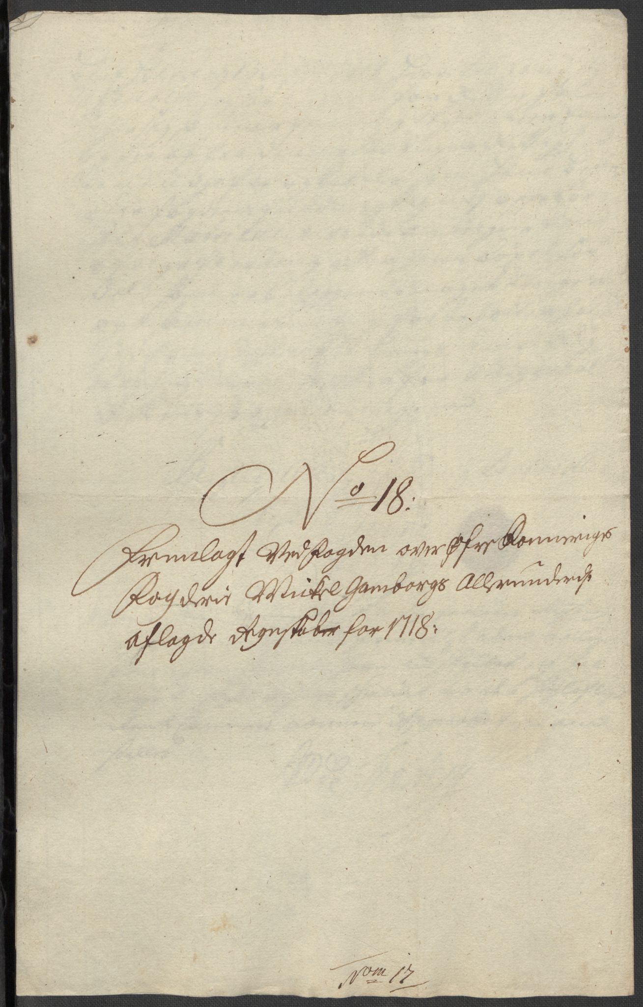 Rentekammeret inntil 1814, Reviderte regnskaper, Fogderegnskap, AV/RA-EA-4092/R12/L0727: Fogderegnskap Øvre Romerike, 1718, p. 298