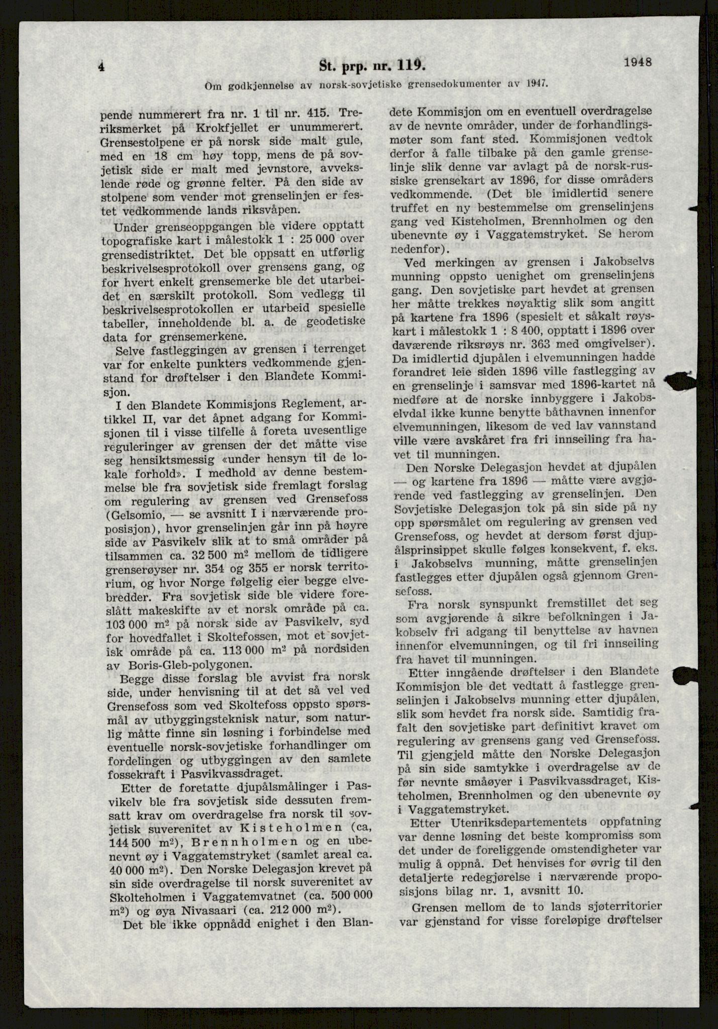 Vassdragsdirektoratet/avdelingen, RA/S-6242/F/Fa/L0537: Pasvikelva, 1932-1955, p. 1065
