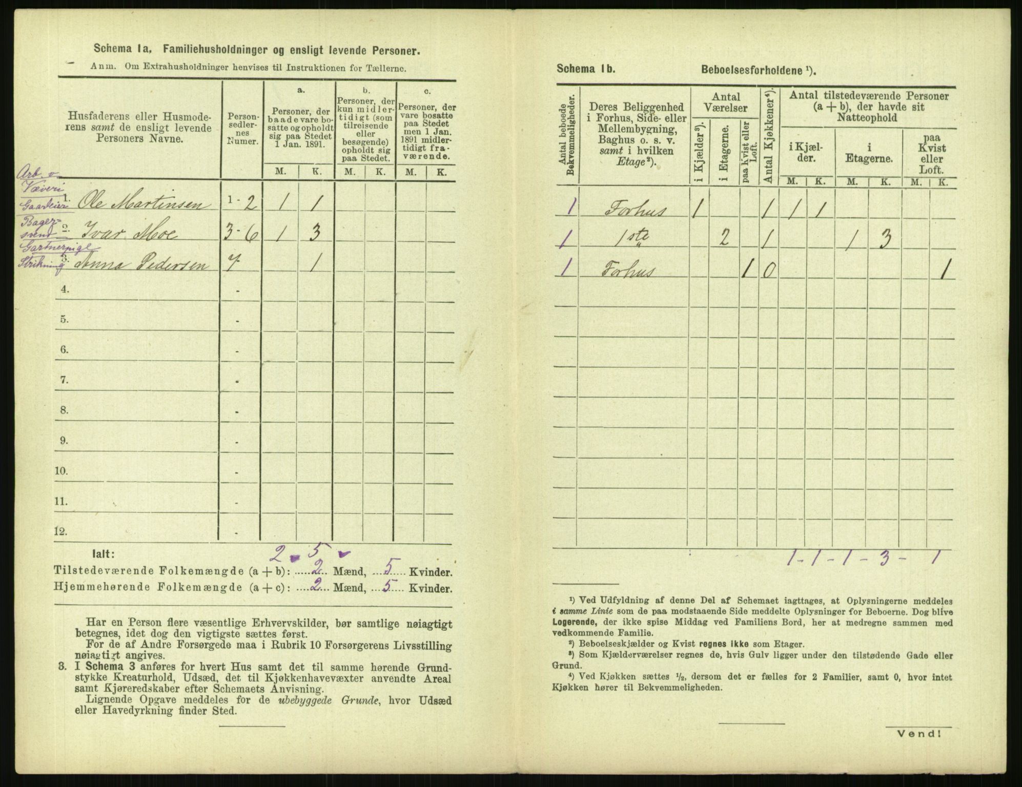 RA, 1891 census for 0301 Kristiania, 1891, p. 145270