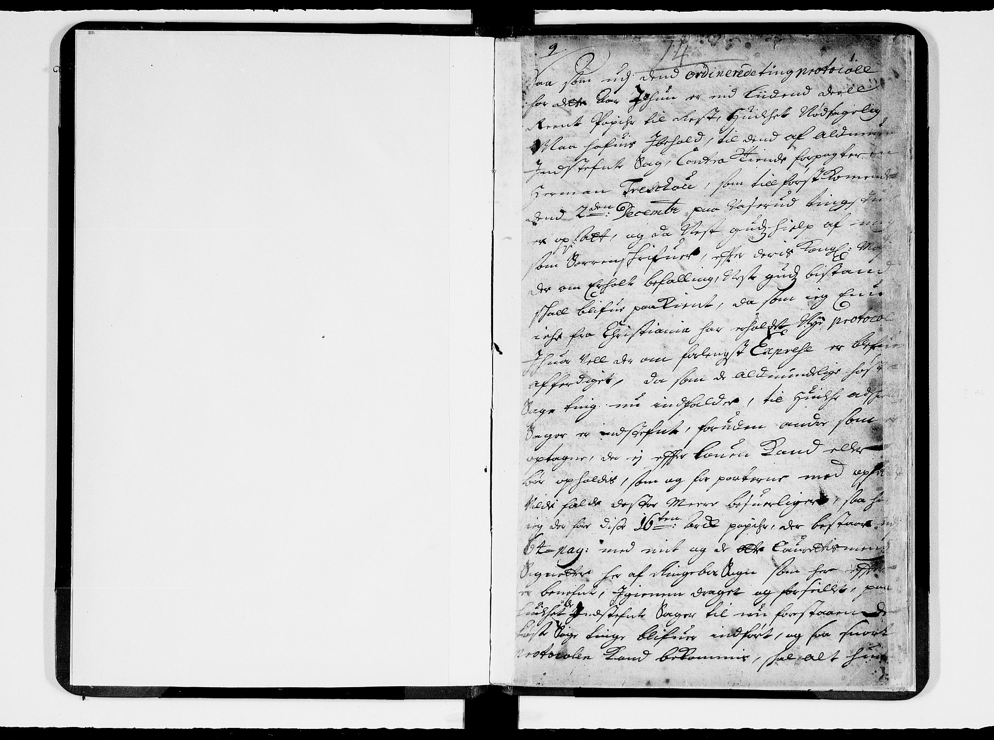 Sorenskriverier i Gudbrandsdalen, SAH/TING-036/G/Gb/Gbb/L0027: Tingbok - Sør-Gudbrandsdal, 1707, p. 0b-1a