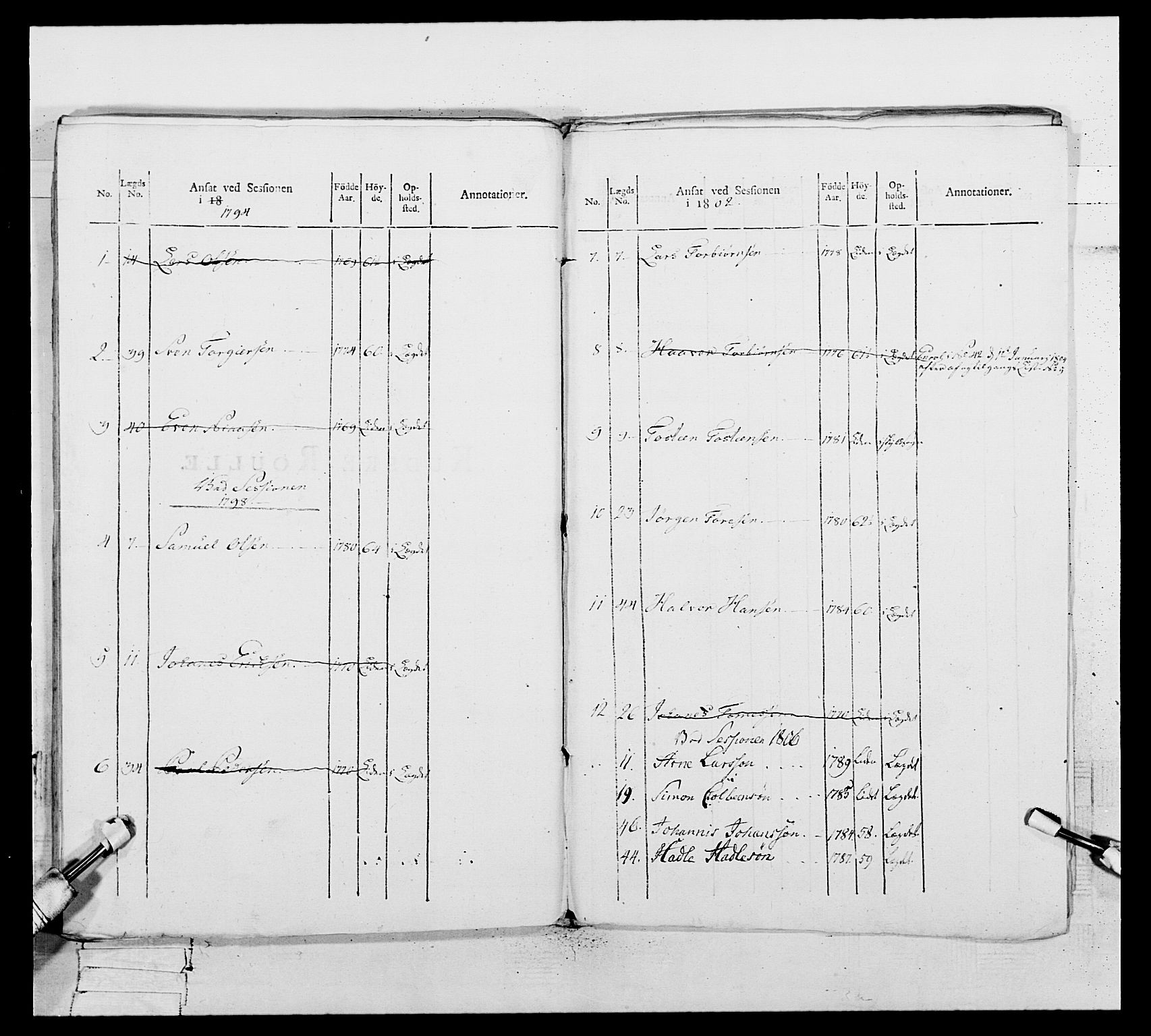 Generalitets- og kommissariatskollegiet, Det kongelige norske kommissariatskollegium, RA/EA-5420/E/Eh/L0109: Vesterlenske nasjonale infanteriregiment, 1806, p. 406