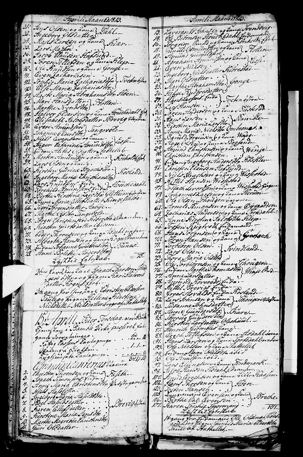 Bamble kirkebøker, AV/SAKO-A-253/G/Ga/L0004: Parish register (copy) no. I 4, 1808-1814