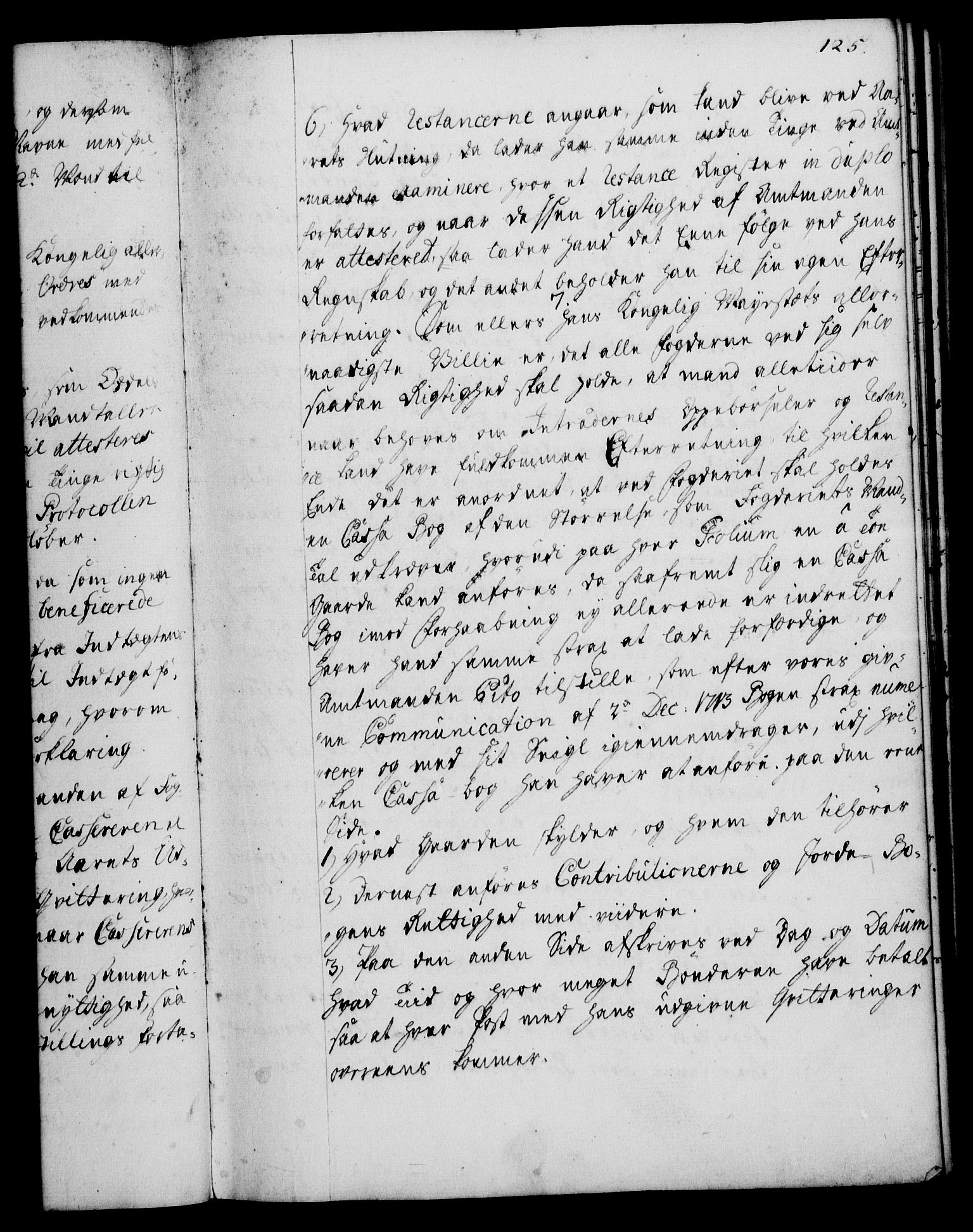 Rentekammeret, Kammerkanselliet, RA/EA-3111/G/Gg/Ggi/L0003: Norsk instruksjonsprotokoll med register (merket RK 53.36), 1751-1775, p. 125