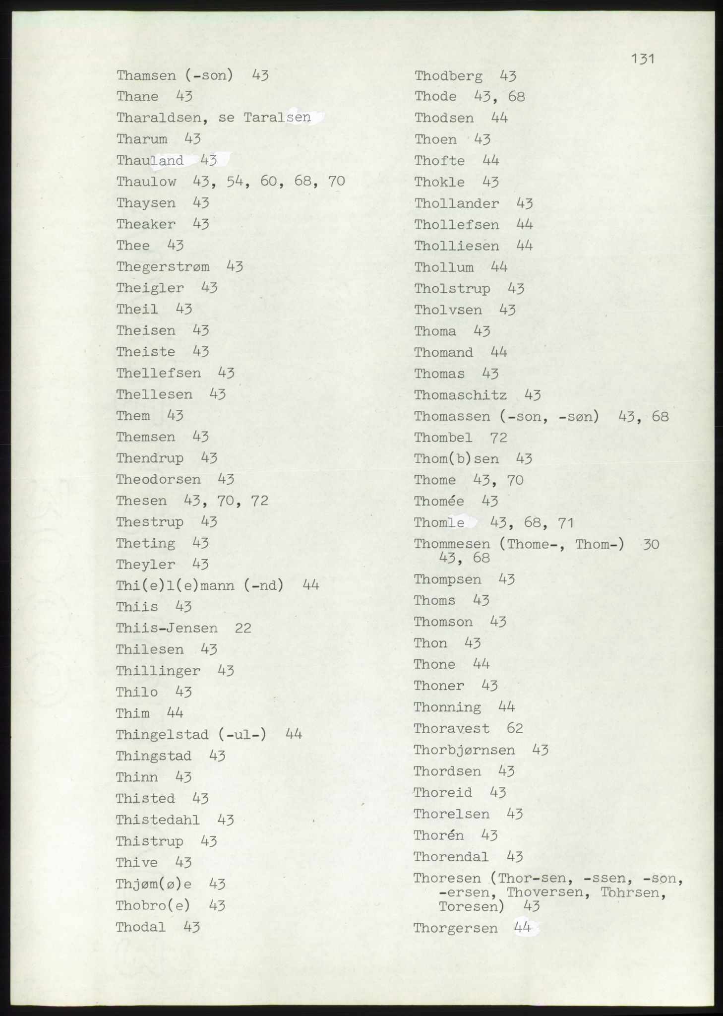 Lassens samlinger, AV/RA-PA-0051, 1500-1907, p. 131