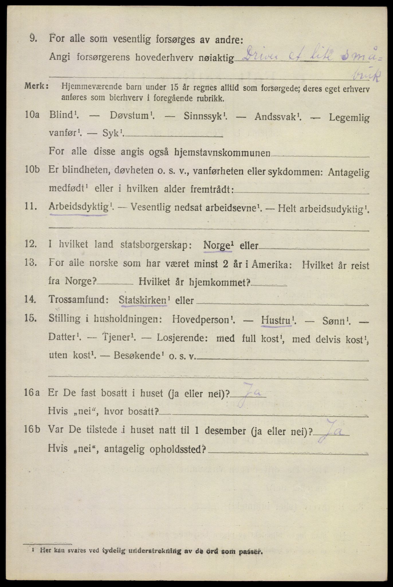 SAKO, 1920 census for Modum, 1920, p. 22242