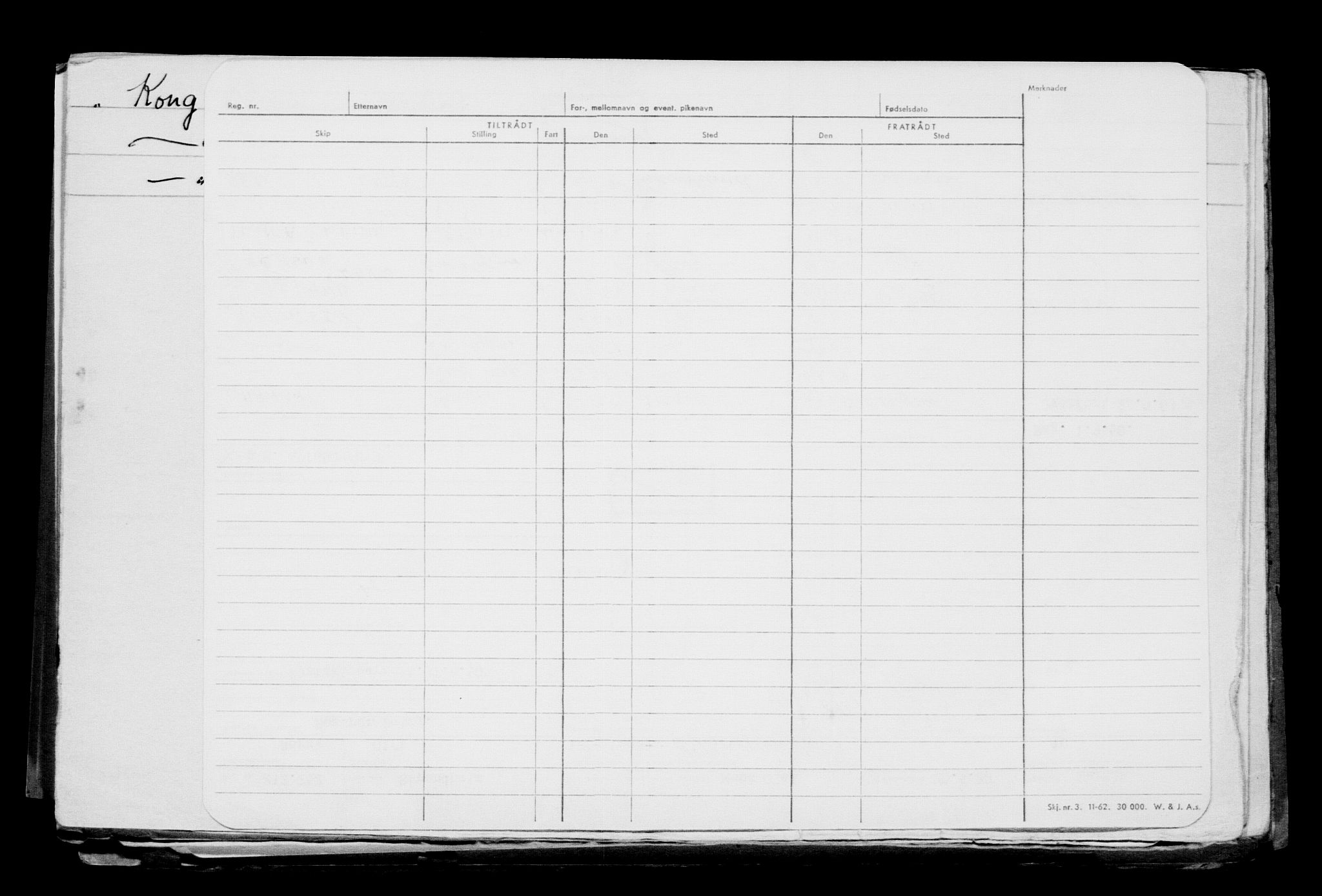 Direktoratet for sjømenn, AV/RA-S-3545/G/Gb/L0206: Hovedkort, 1922, p. 558