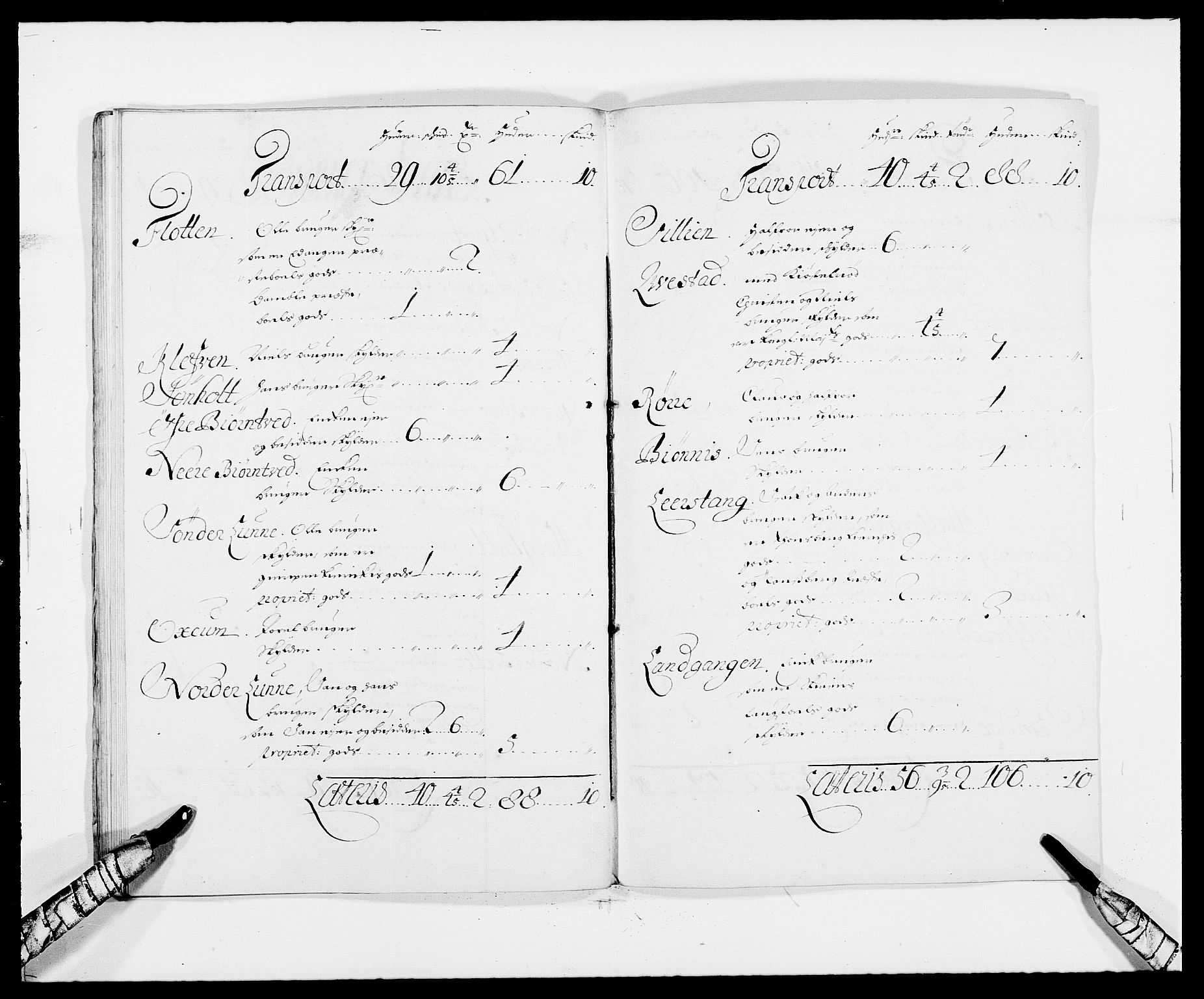 Rentekammeret inntil 1814, Reviderte regnskaper, Fogderegnskap, AV/RA-EA-4092/R34/L2051: Fogderegnskap Bamble, 1688-1691, p. 68