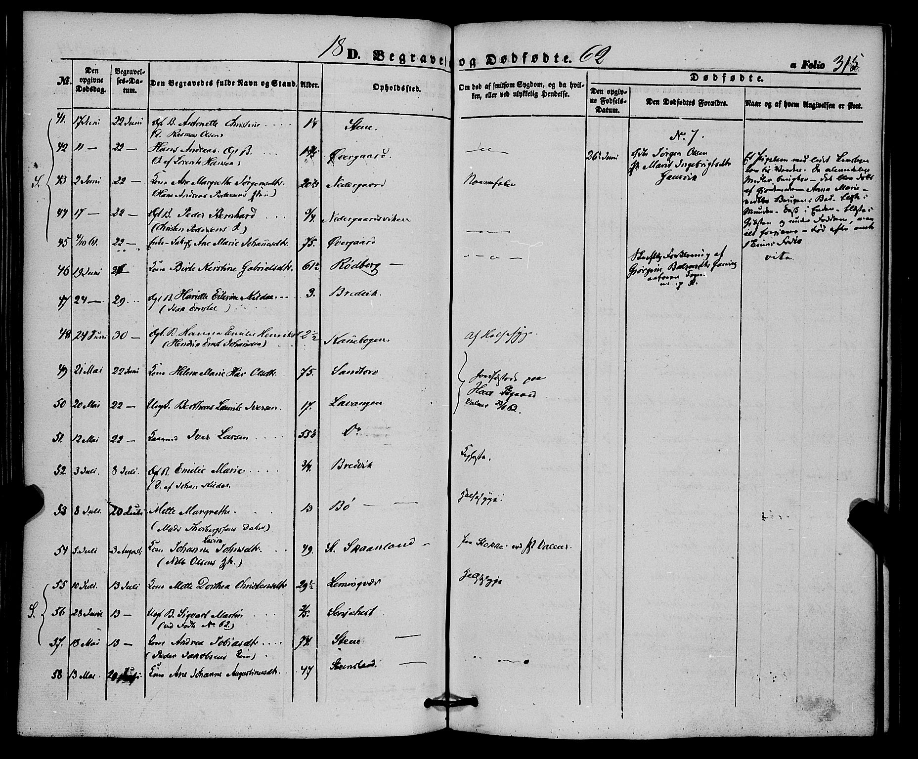 Trondenes sokneprestkontor, AV/SATØ-S-1319/H/Ha/L0011kirke: Parish register (official) no. 11, 1853-1862, p. 315