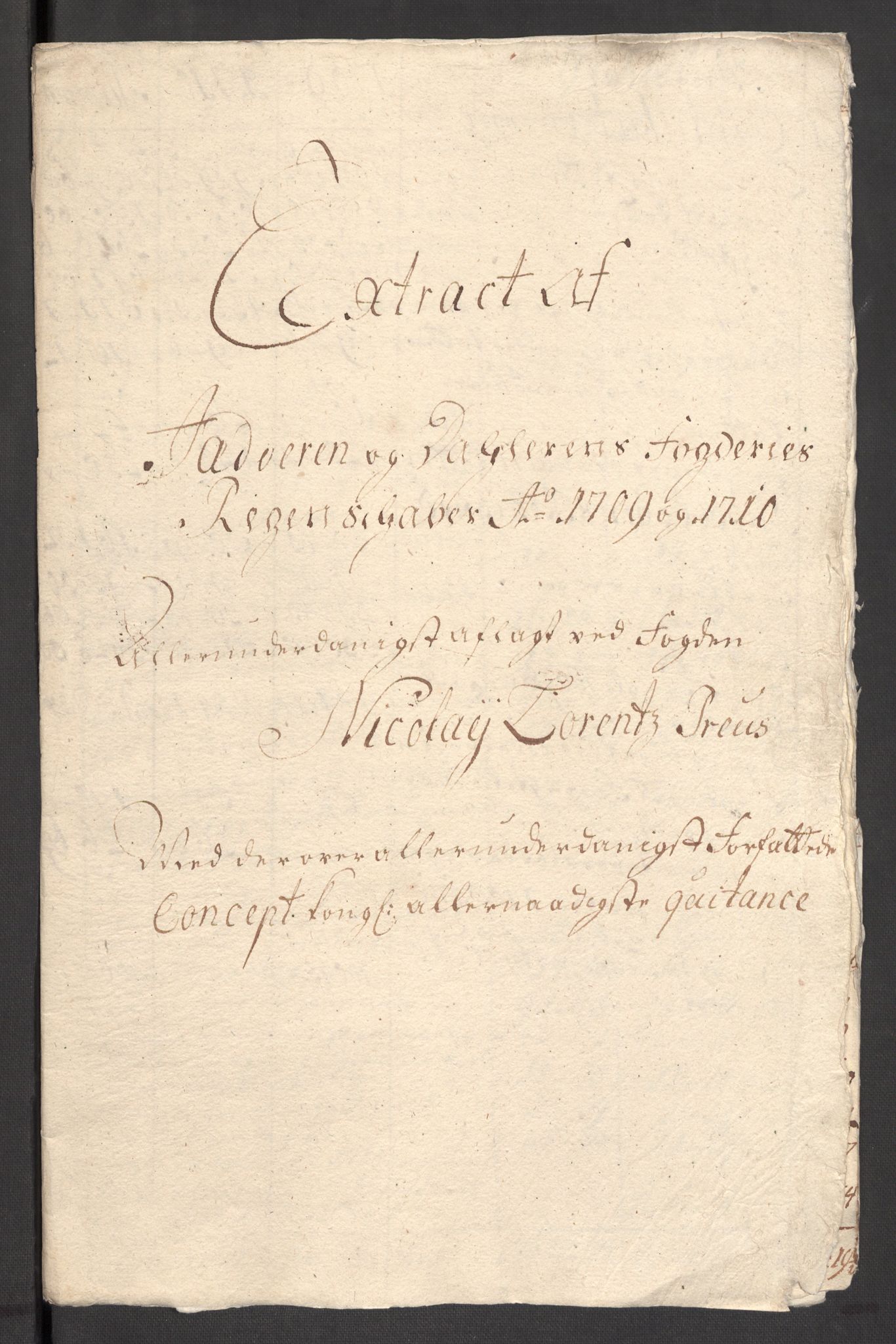 Rentekammeret inntil 1814, Reviderte regnskaper, Fogderegnskap, RA/EA-4092/R46/L2734: Fogderegnskap Jæren og Dalane, 1709-1710, p. 227