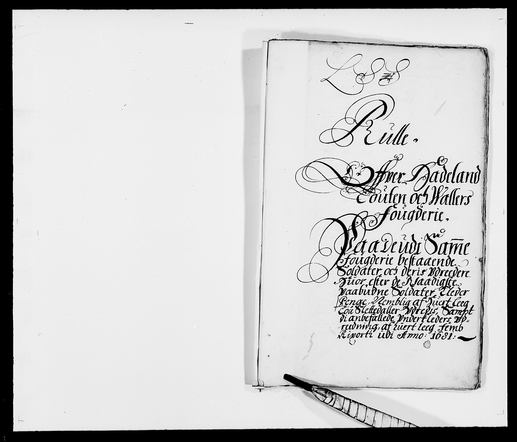 Rentekammeret inntil 1814, Reviderte regnskaper, Fogderegnskap, RA/EA-4092/R18/L1279: Fogderegnskap Hadeland, Toten og Valdres, 1681, p. 94