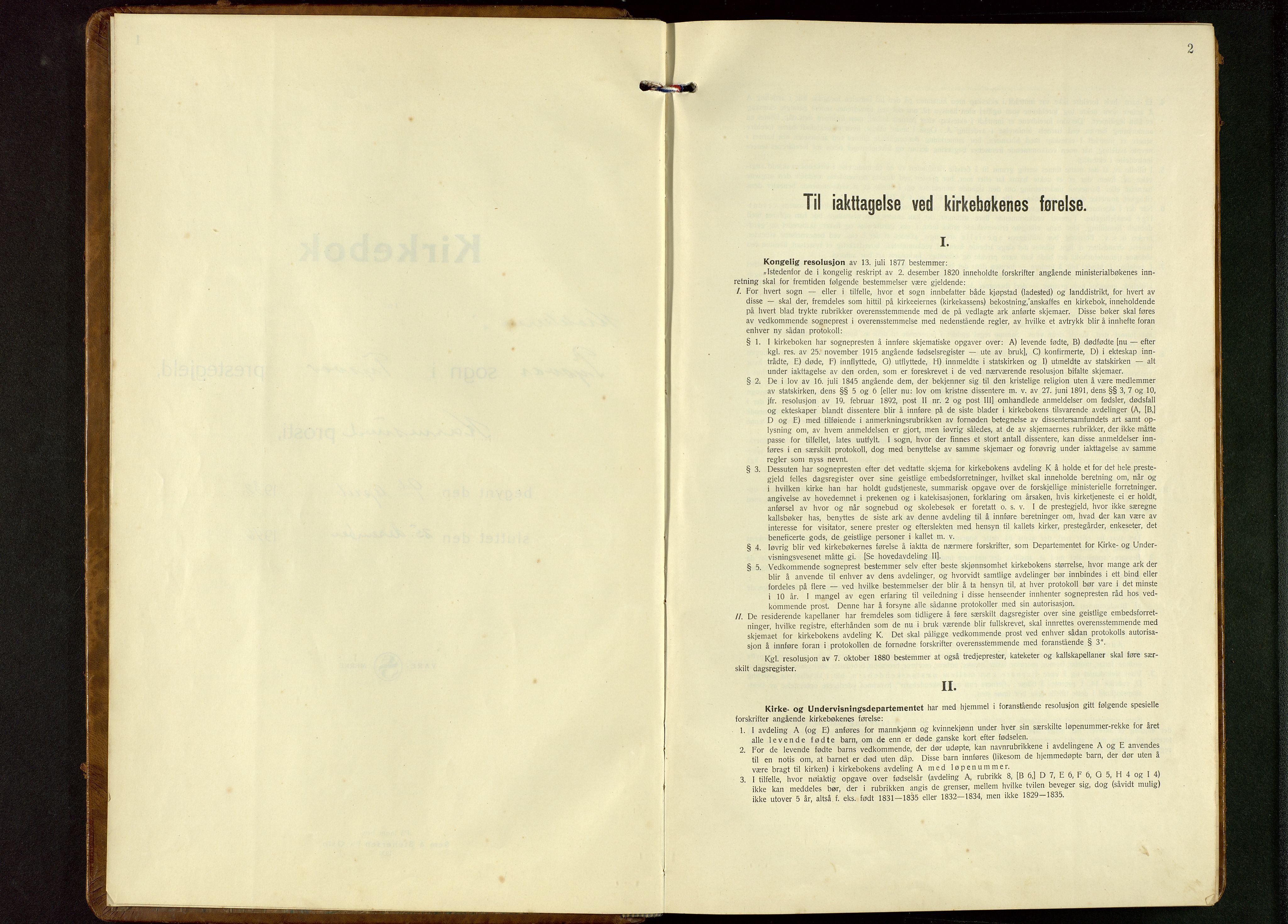 Tysvær sokneprestkontor, AV/SAST-A -101864/H/Ha/Hab/L0006: Parish register (copy) no. B 6, 1932-1946, p. 2