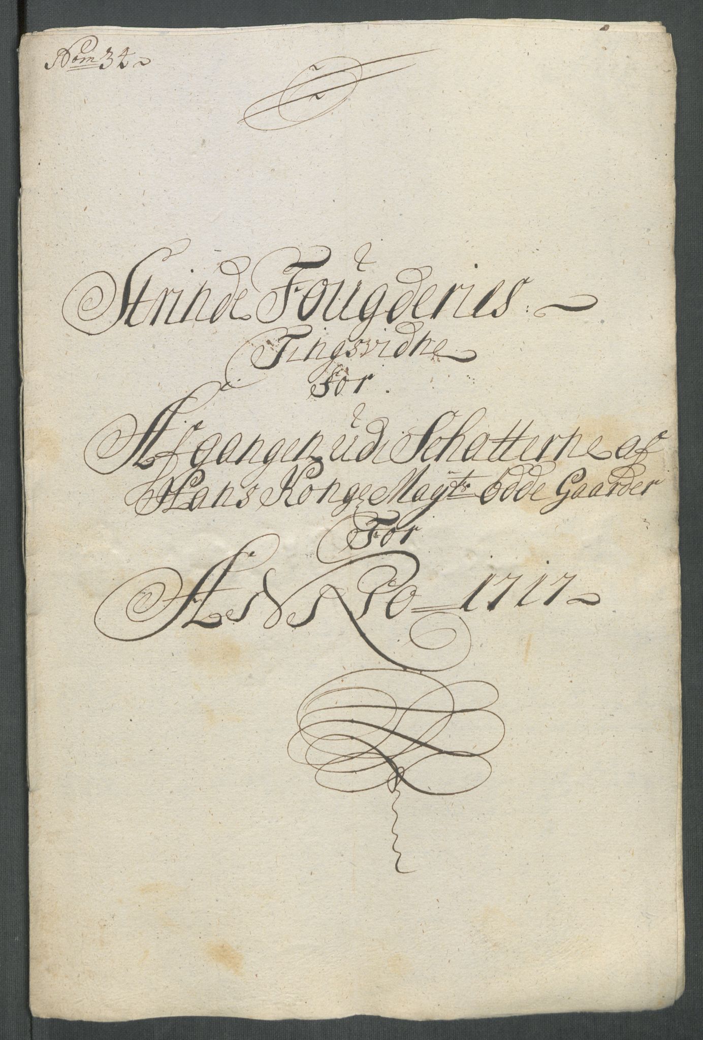 Rentekammeret inntil 1814, Reviderte regnskaper, Fogderegnskap, RA/EA-4092/R61/L4116: Fogderegnskap Strinda og Selbu, 1717-1718, p. 233