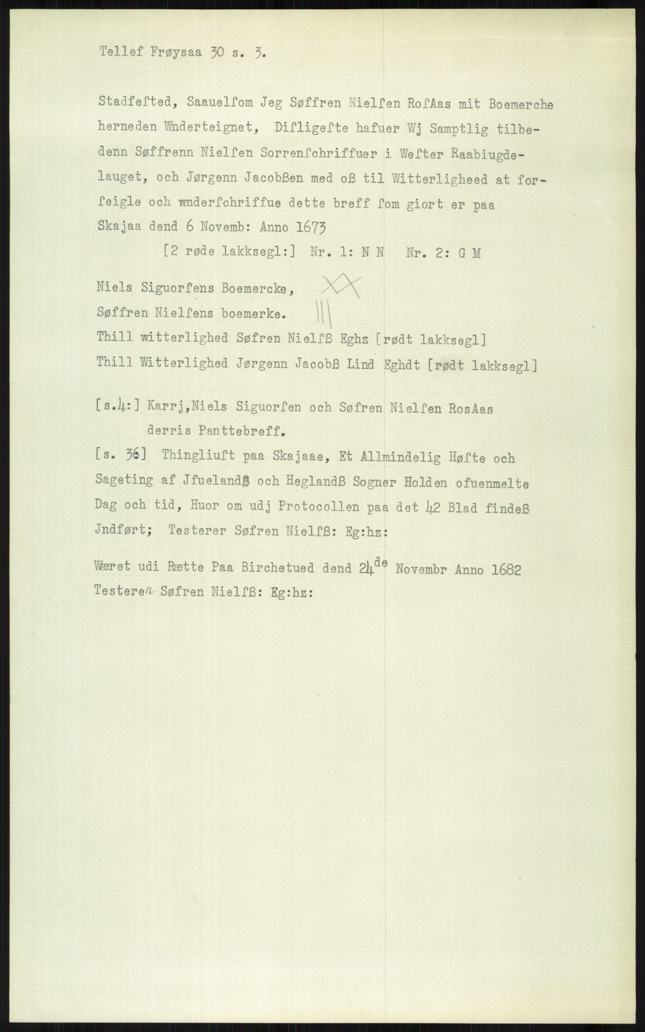 Samlinger til kildeutgivelse, Diplomavskriftsamlingen, AV/RA-EA-4053/H/Ha, p. 2313