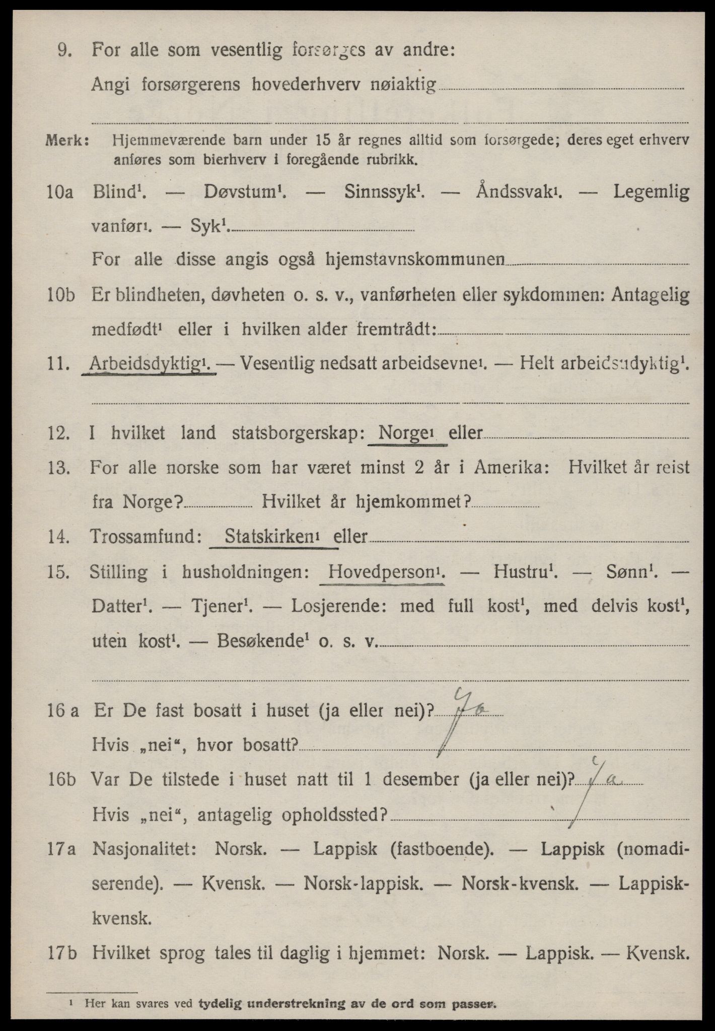 SAT, 1920 census for Rissa, 1920, p. 1950