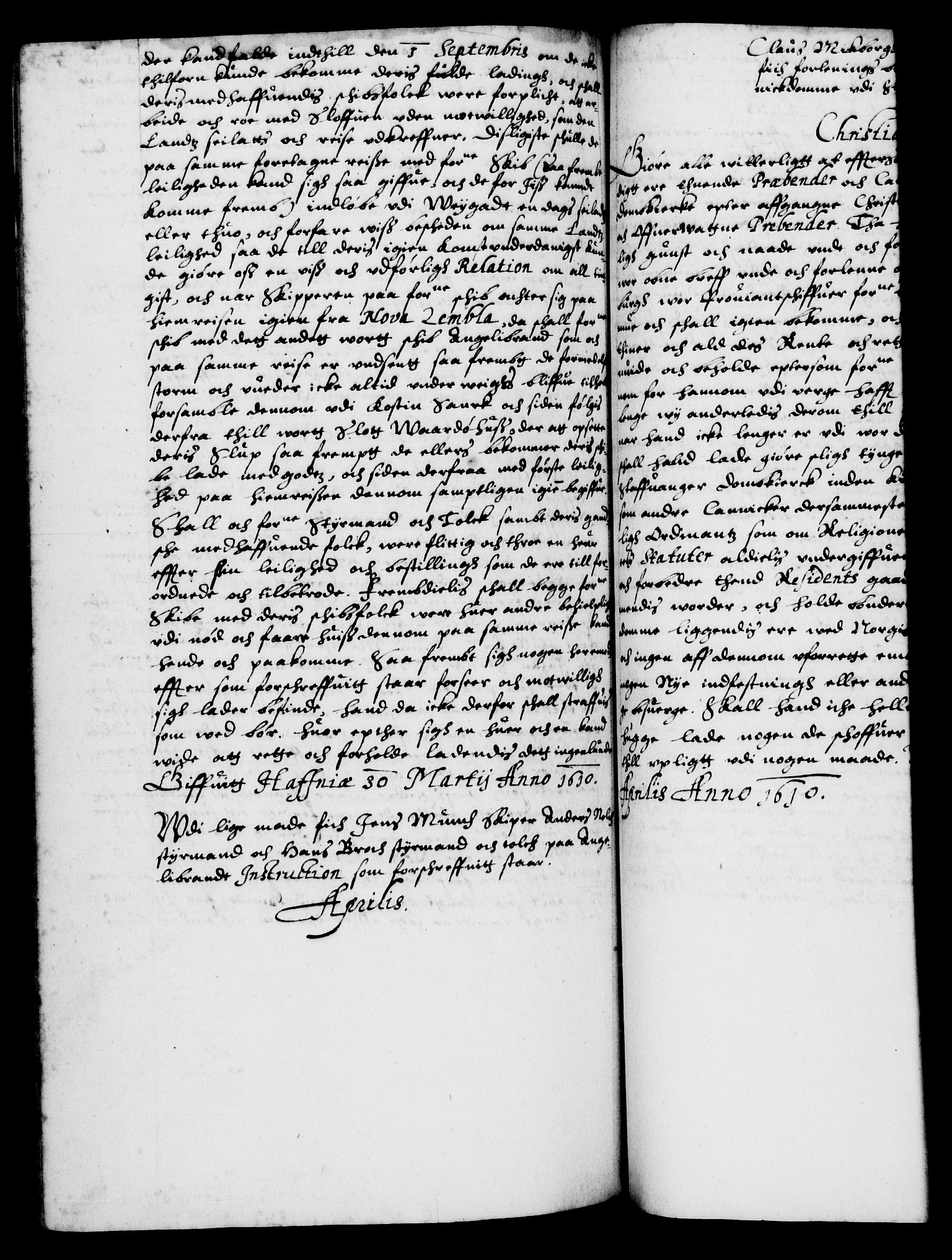 Danske Kanselli 1572-1799, AV/RA-EA-3023/F/Fc/Fca/Fcaa/L0003: Norske registre (mikrofilm), 1596-1616, p. 363b