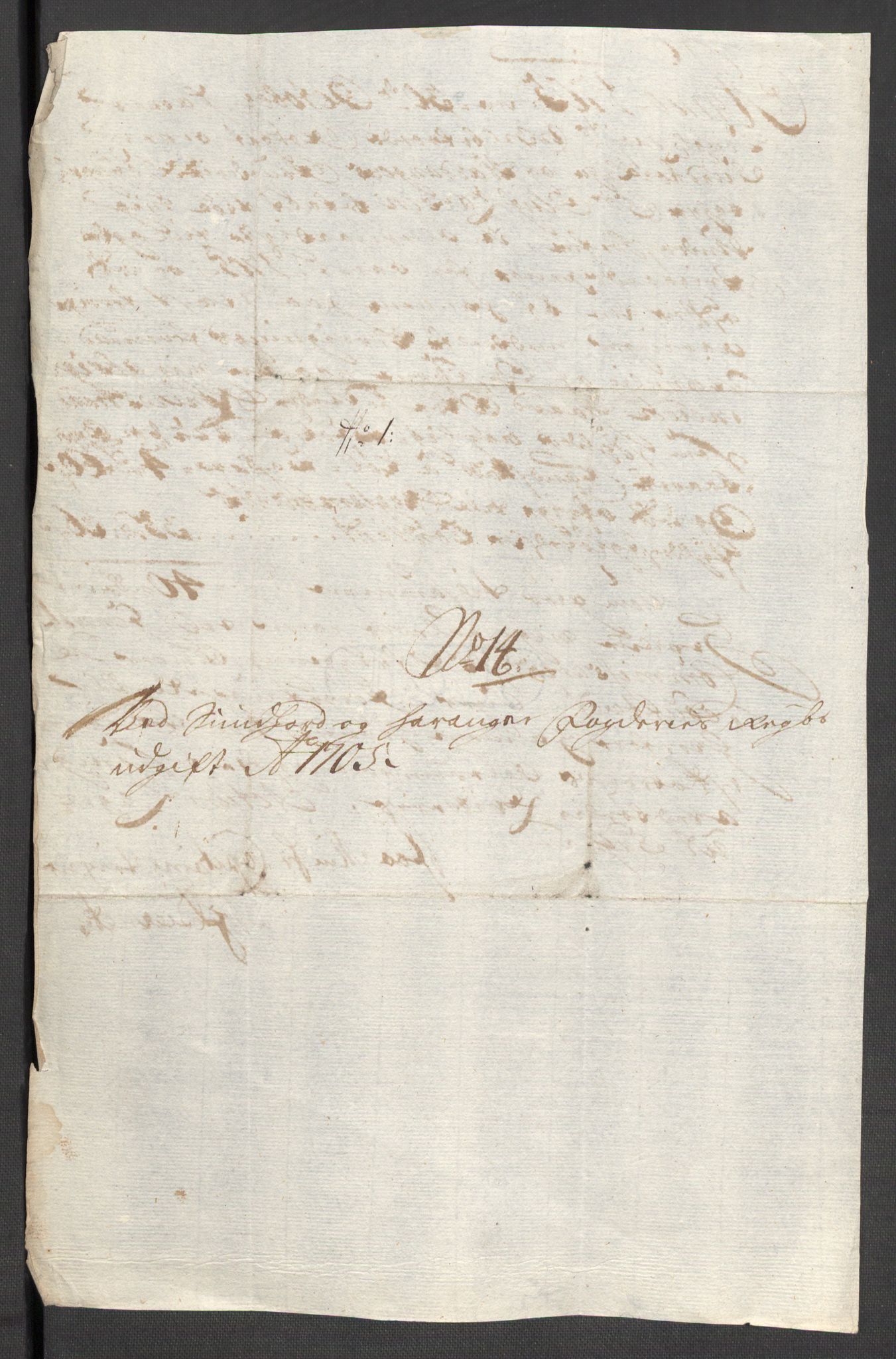 Rentekammeret inntil 1814, Reviderte regnskaper, Fogderegnskap, AV/RA-EA-4092/R48/L2983: Fogderegnskap Sunnhordland og Hardanger, 1705, p. 226