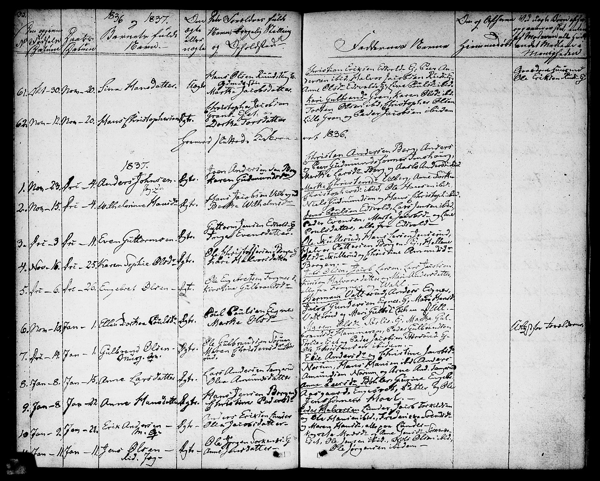 Sørum prestekontor Kirkebøker, SAO/A-10303/F/Fa/L0004: Parish register (official) no. I 4, 1829-1845, p. 32
