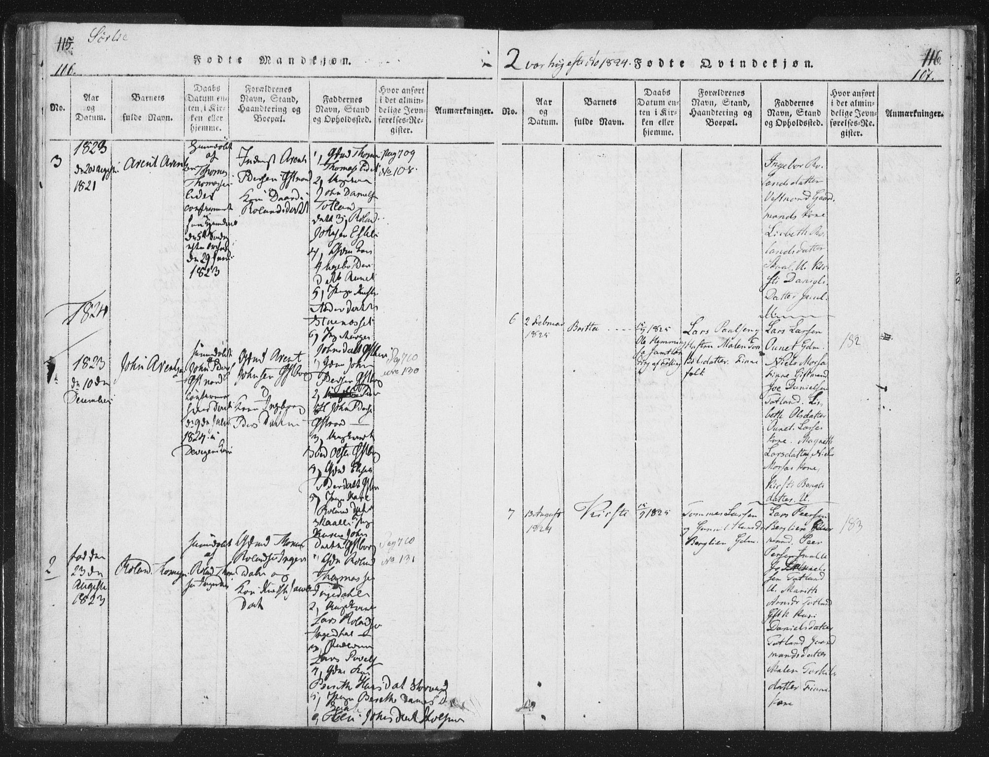 Ministerialprotokoller, klokkerbøker og fødselsregistre - Nord-Trøndelag, AV/SAT-A-1458/755/L0491: Parish register (official) no. 755A01 /2, 1817-1864, p. 106-107