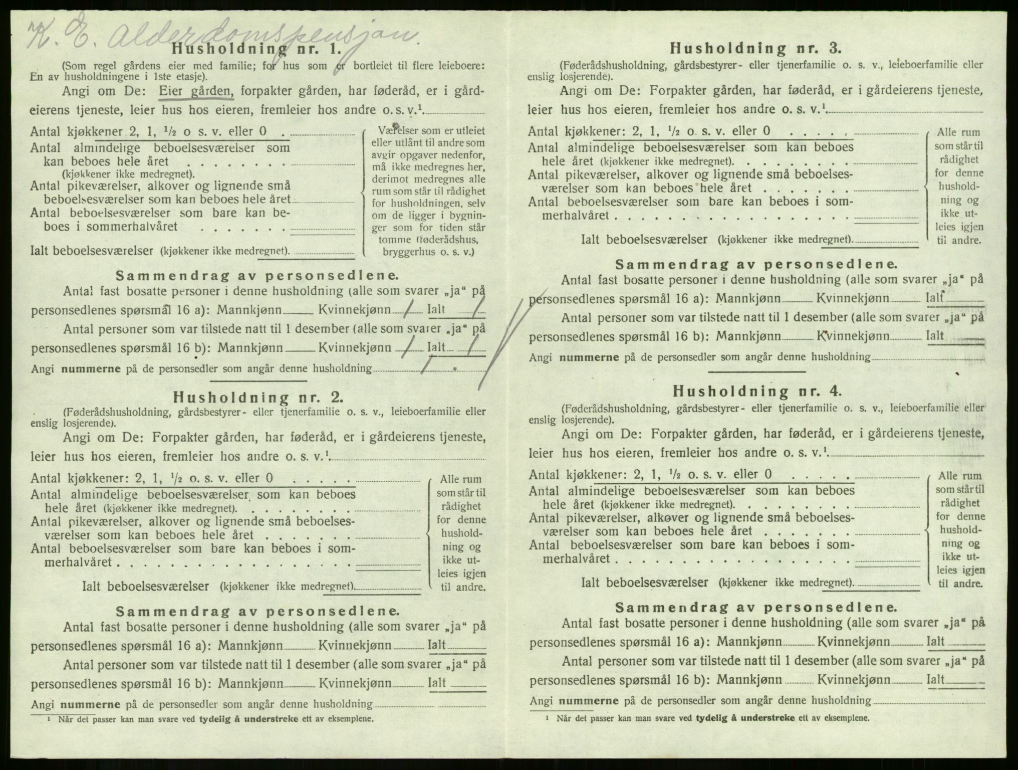 SAKO, 1920 census for Skoger, 1920, p. 1632