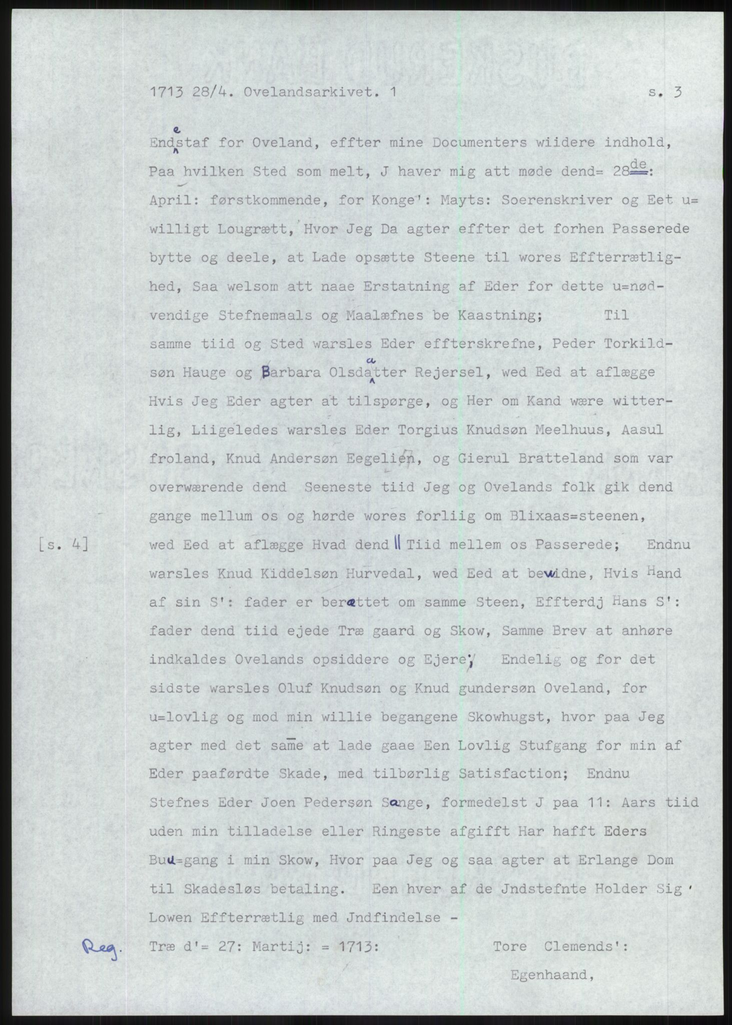 Samlinger til kildeutgivelse, Diplomavskriftsamlingen, RA/EA-4053/H/Ha, p. 22