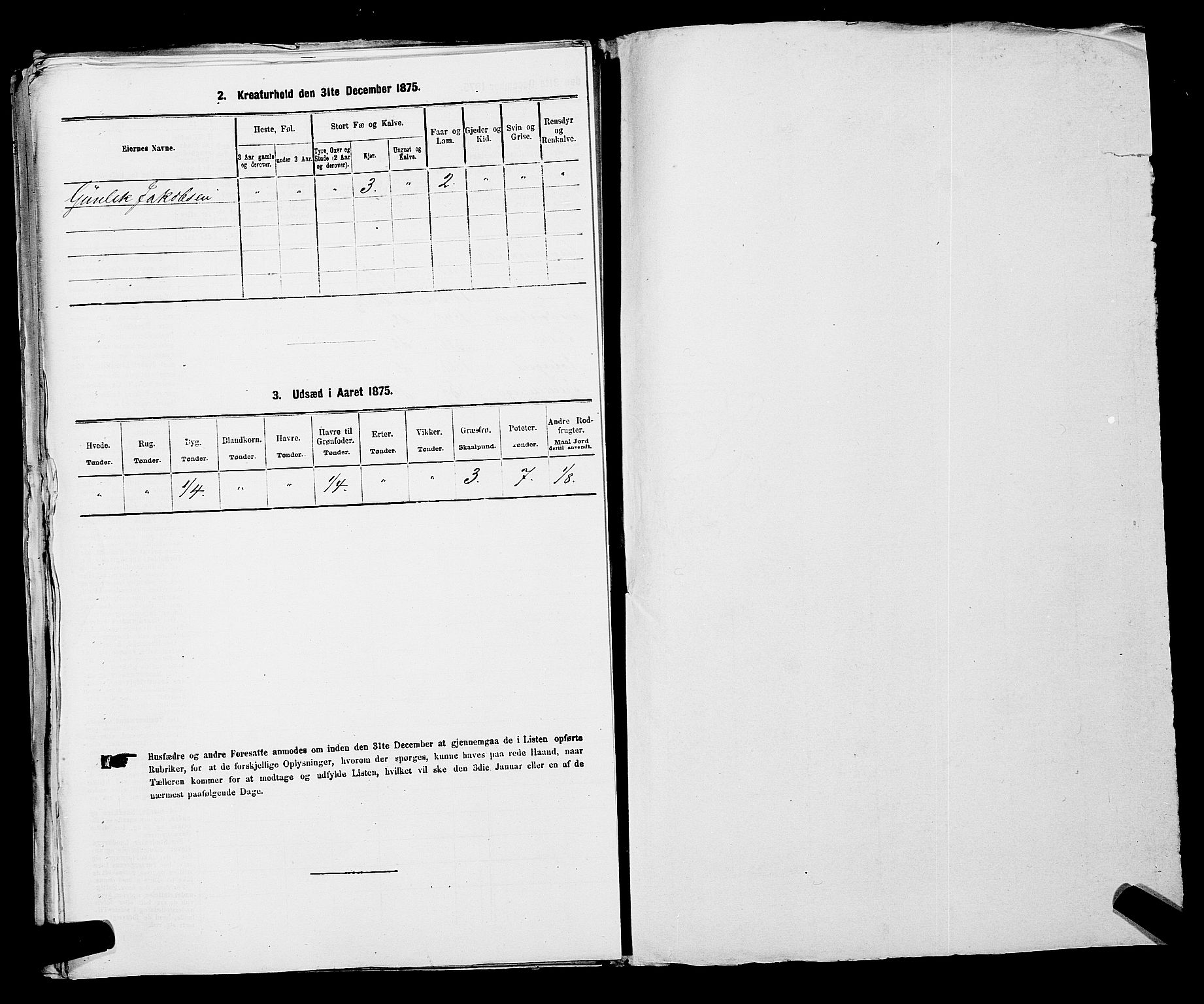 SAKO, 1875 census for 0816P Sannidal, 1875, p. 2157