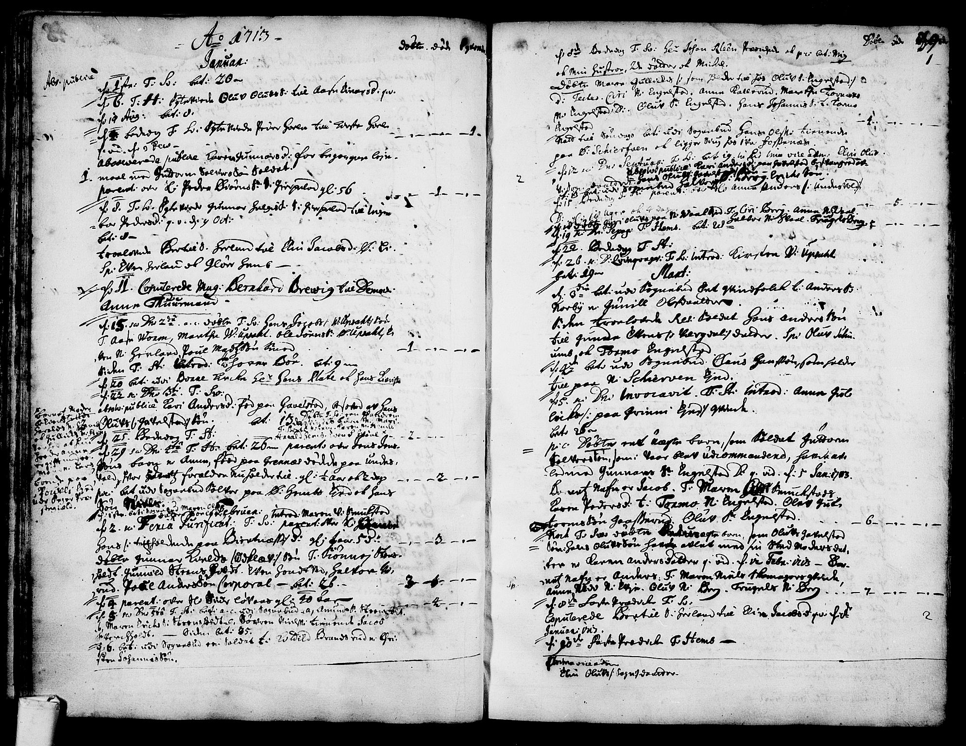 Lardal kirkebøker, SAKO/A-350/F/Fa/L0001: Parish register (official) no. I 1, 1704-1725, p. 49