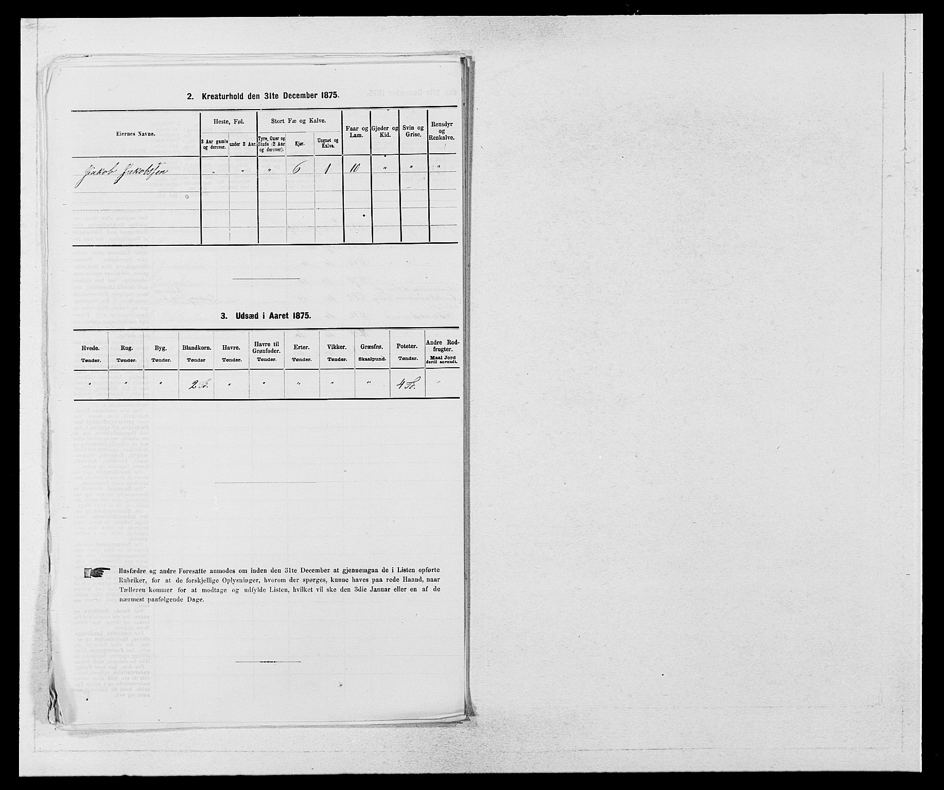 SAB, 1875 census for 1235P Voss, 1875, p. 1872