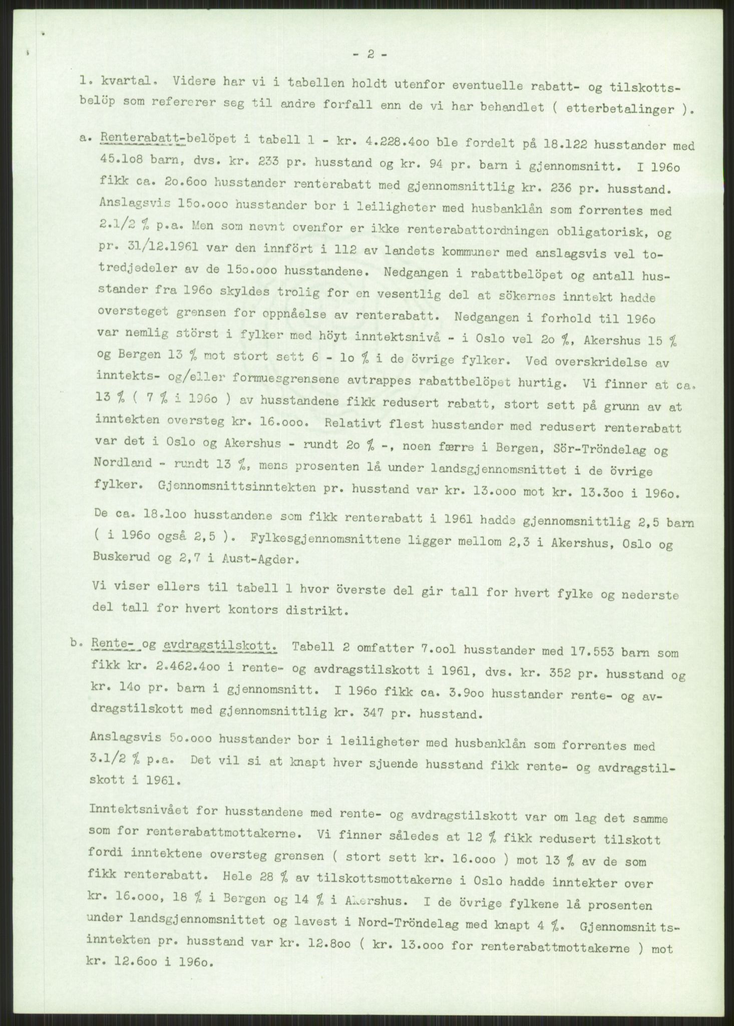 Kommunaldepartementet, Boligkomiteen av 1962, RA/S-1456/D/L0003: --, 1962-1963, p. 236