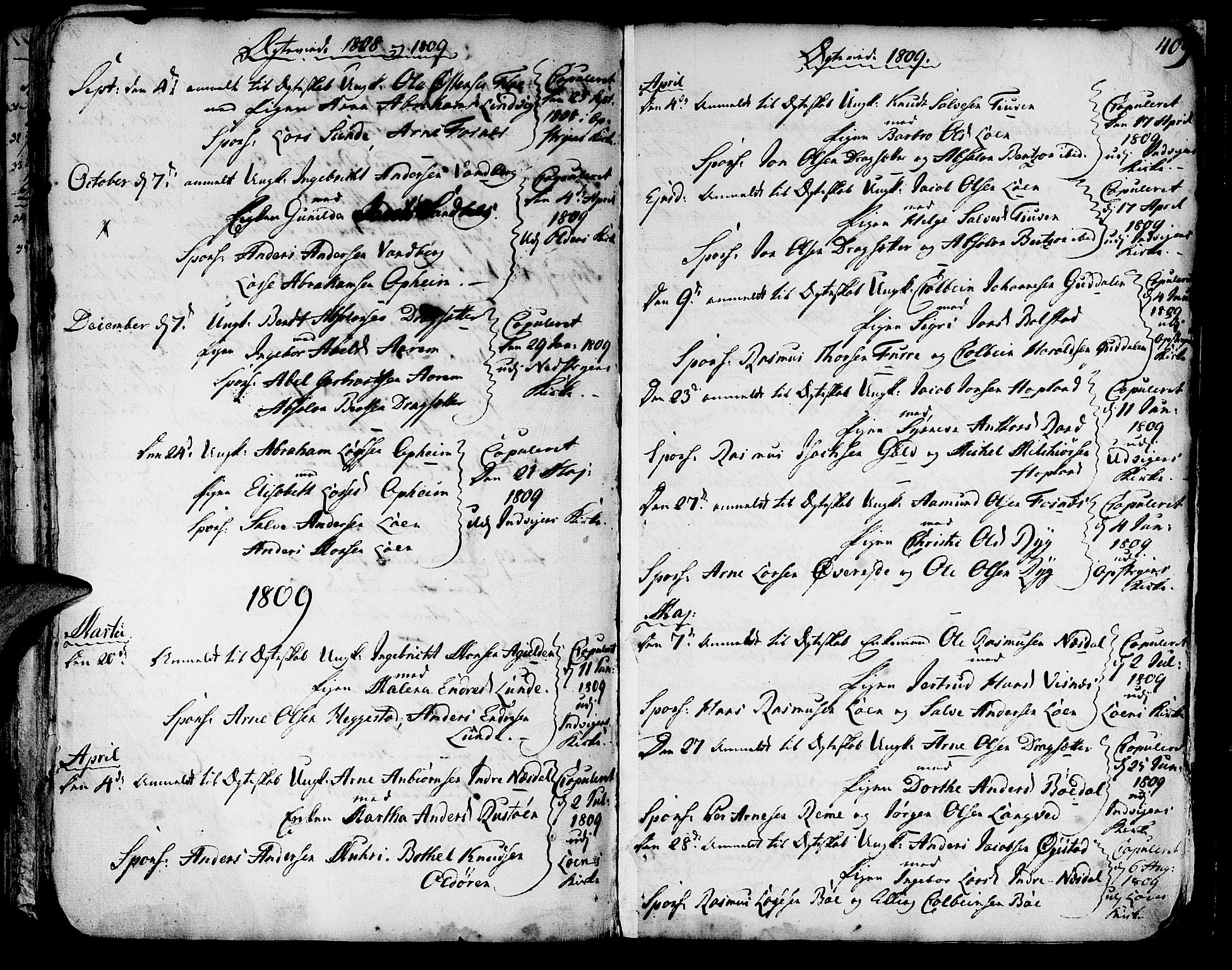 Innvik sokneprestembete, SAB/A-80501: Parish register (official) no. A 1, 1750-1816, p. 409
