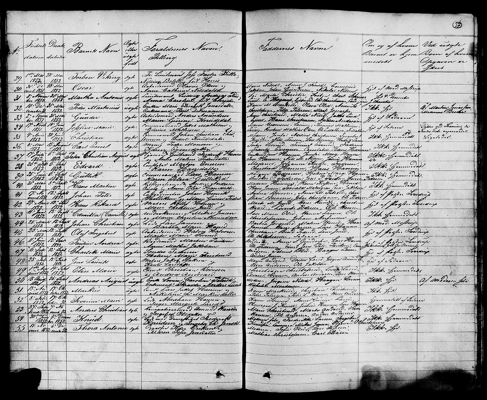 Stavern kirkebøker, AV/SAKO-A-318/G/Ga/L0002: Parish register (copy) no. 2, 1839-1909, p. 37